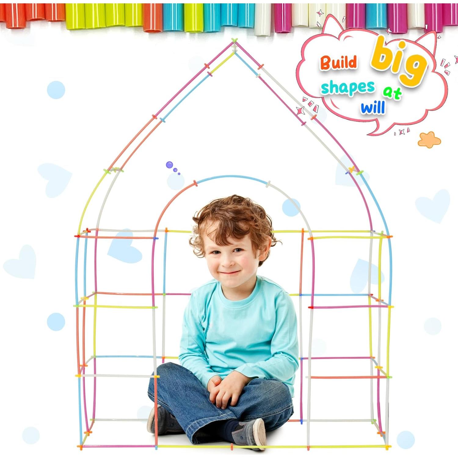 Juguete de Construcción STEM Ggiibro 600Pcs Macaron para Niños