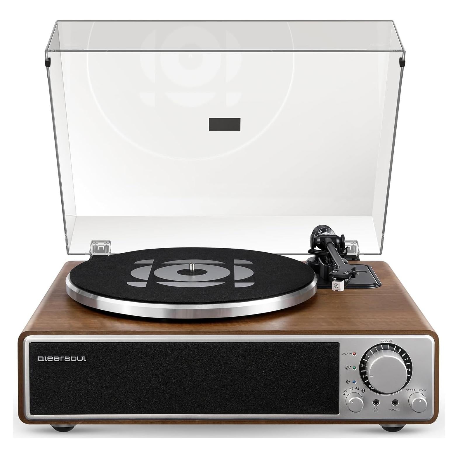 Tocadiscos ONE-Q HiFi Bluetooth 5.4 con Altavoces Integrados