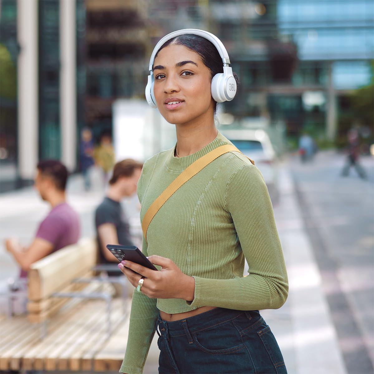 Auriculares Inalámbricos JBL Live 670NC con Estuche gSport Blanco