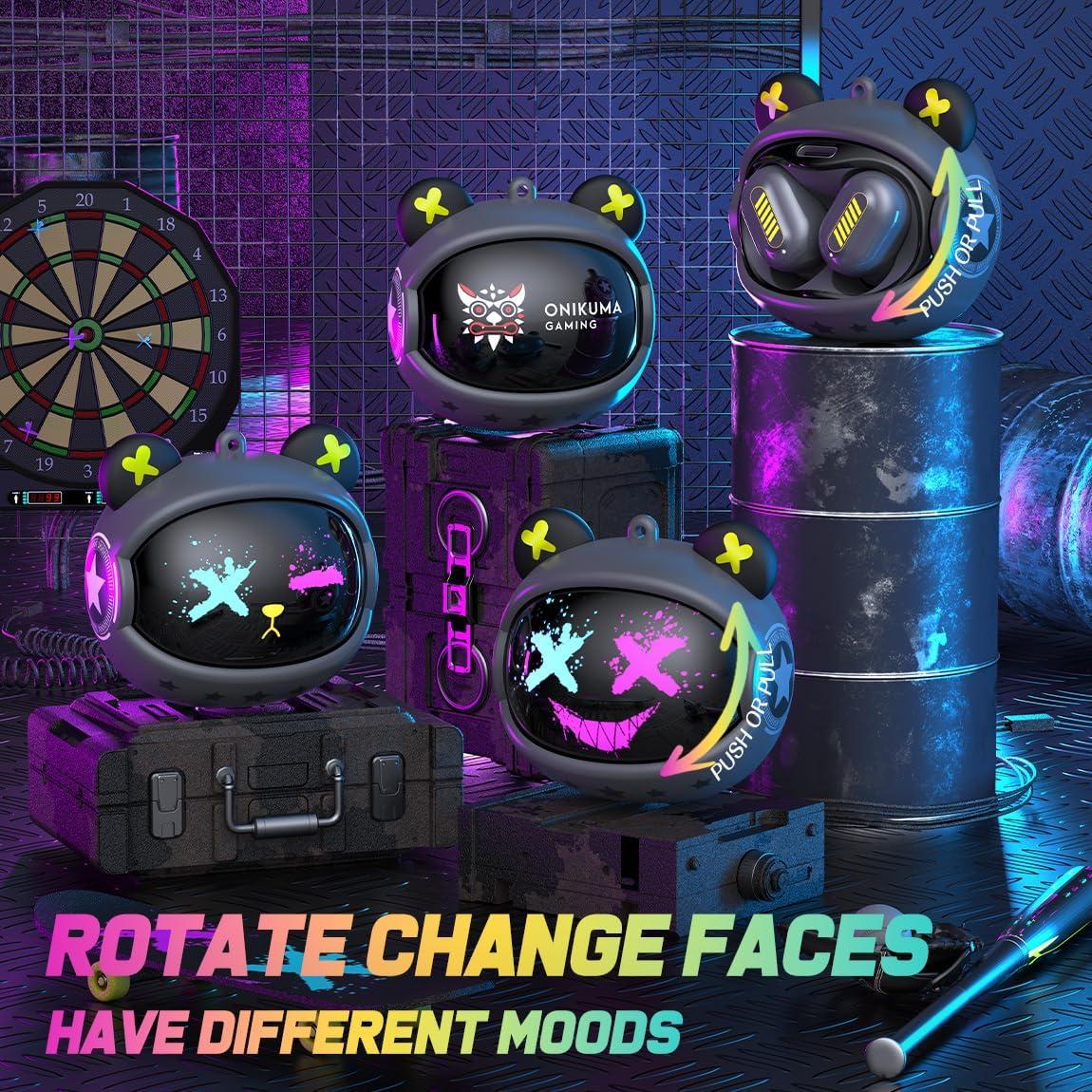 Auriculares Inalámbricos ONIKUMA T20 Negro Bluetooth 5.3 HiFi