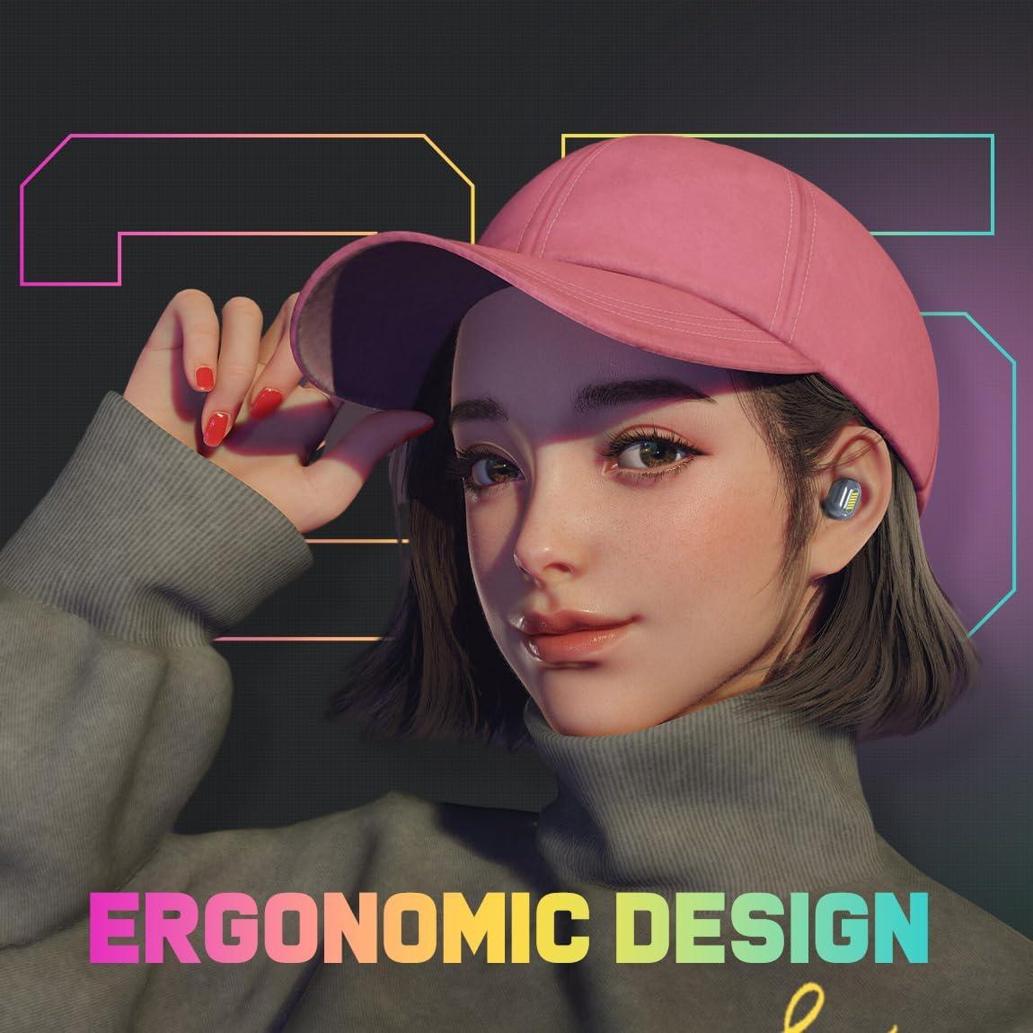 Auriculares Inalámbricos ONIKUMA T20 Negro Bluetooth 5.3 HiFi