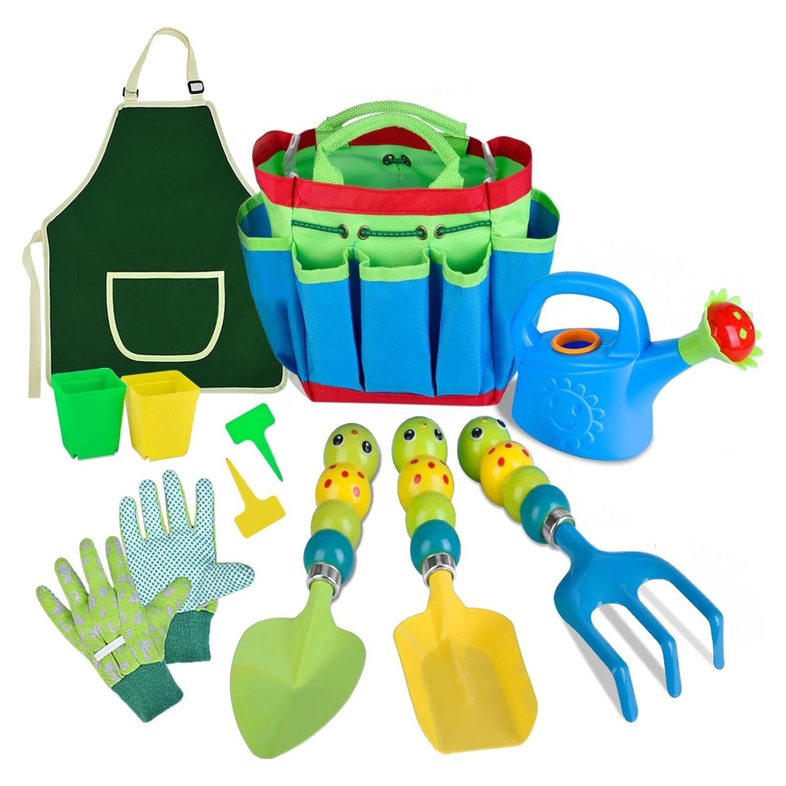 Juego de Jardinería para Niños 12 PCS Vivianan Verde