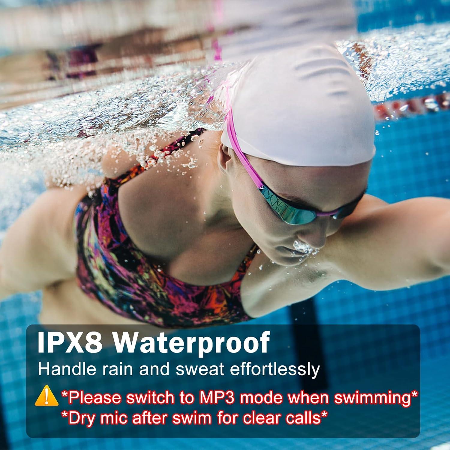 Auriculares de Conducción Ósea Impermeables IP68 LiteSurge 32GB