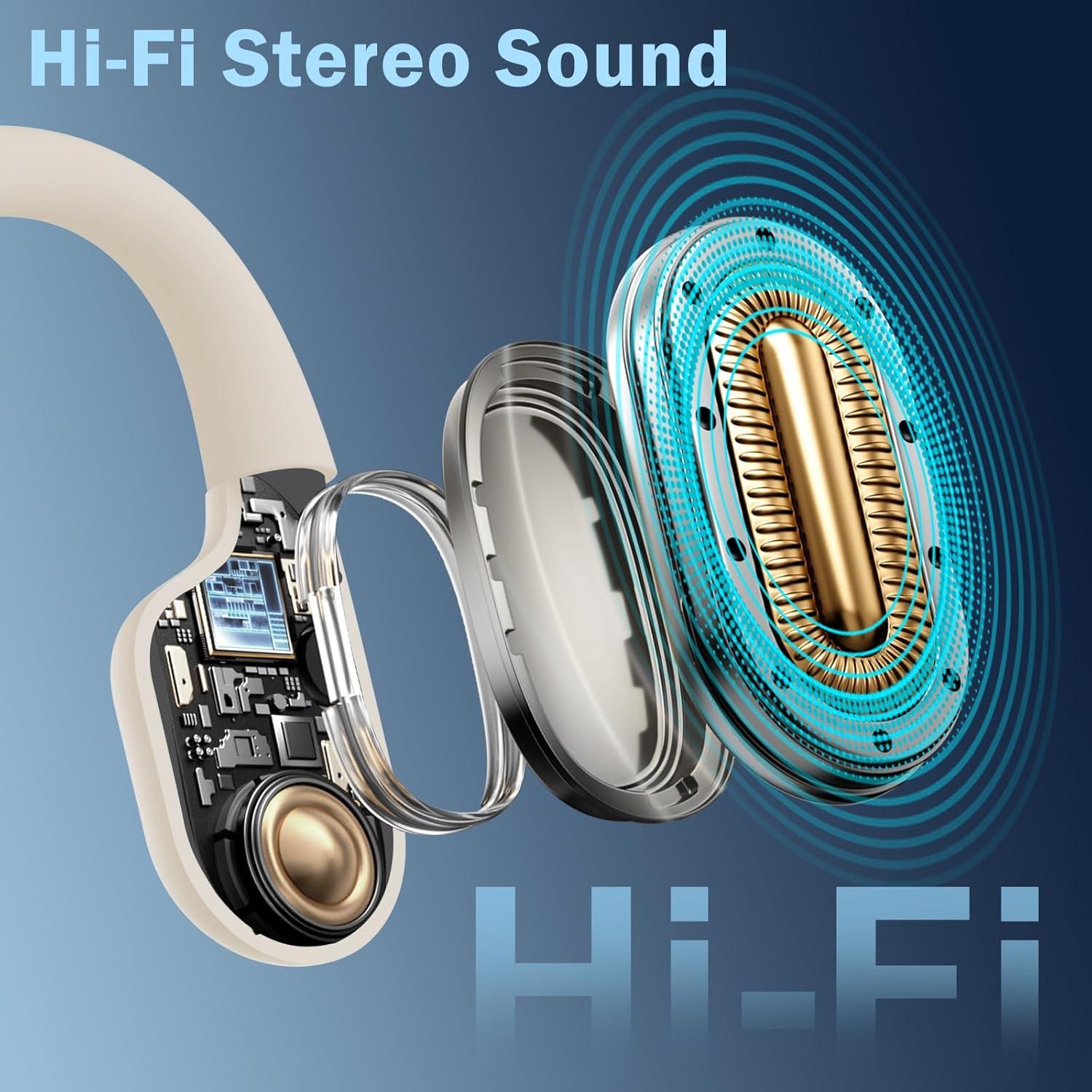 Auriculares de Conducción Ósea Impermeables IP68 LiteSurge 32GB