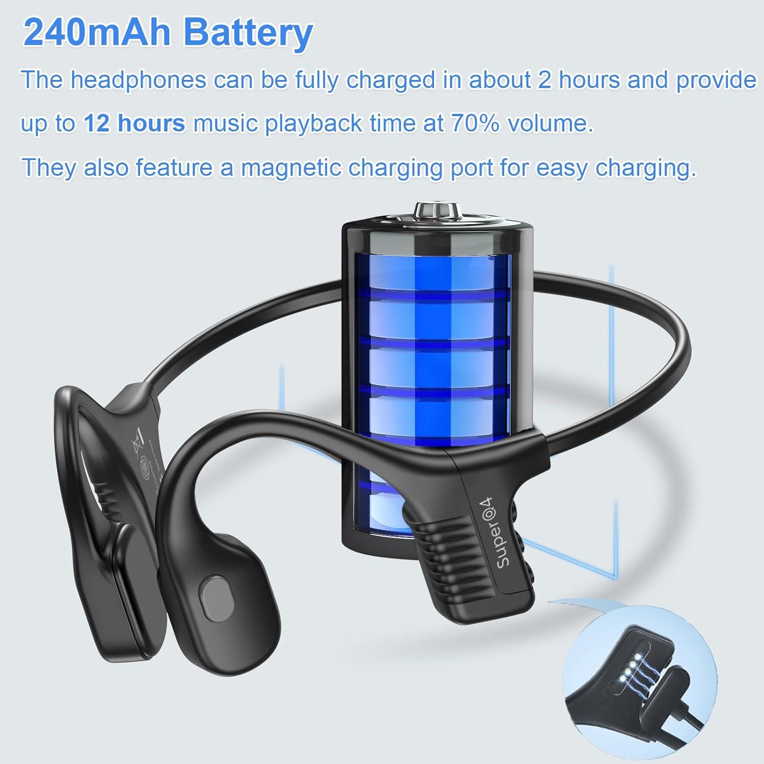 Auriculares Inalámbricos SuperQ4 Bluetooth 5.3 IP68 32GB