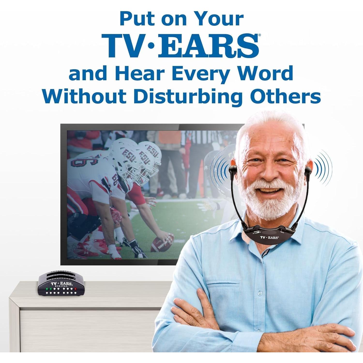 Auriculares Inalámbricos TV Ears 11741 - Control de Volumen Personalizado