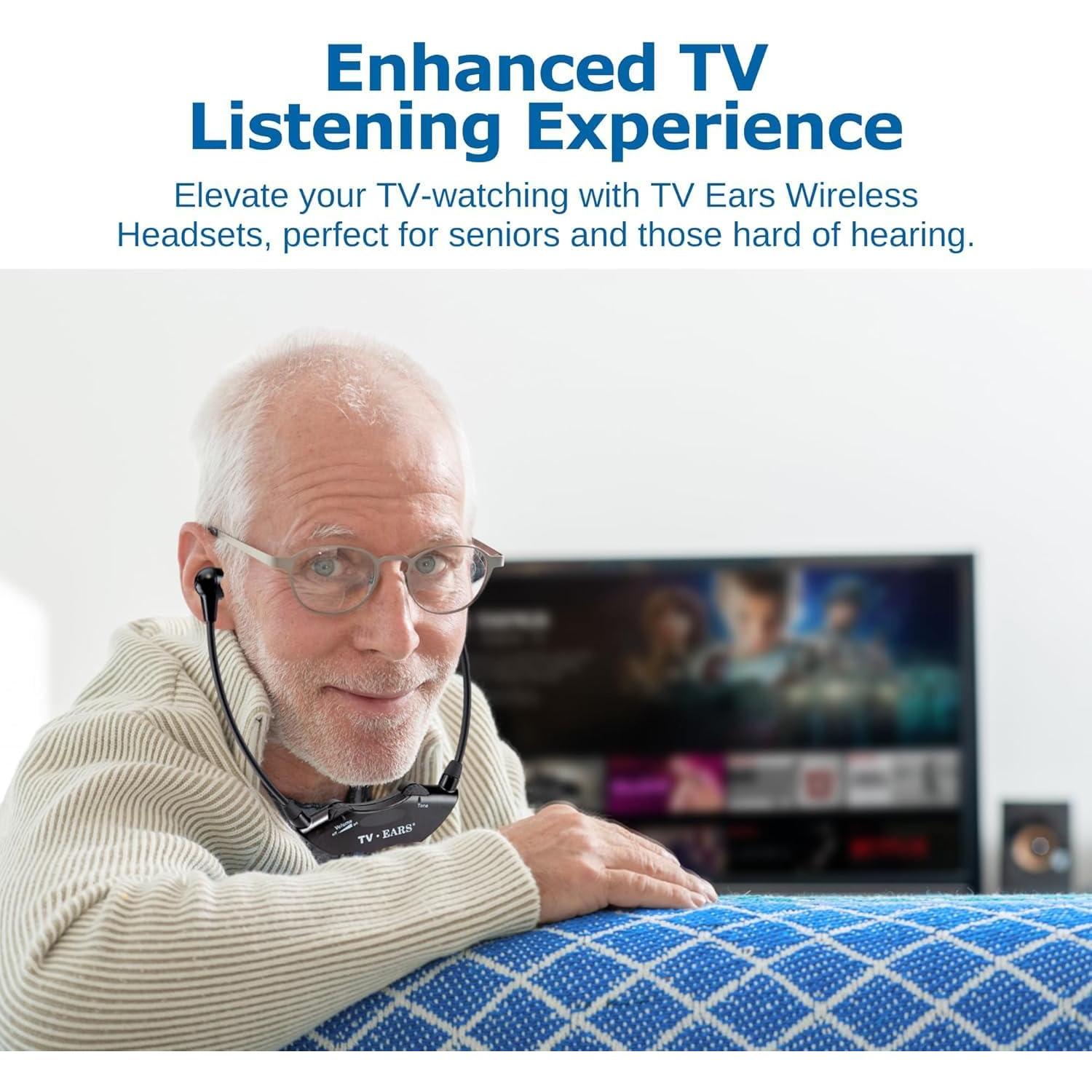 Auriculares Inalámbricos TV Ears 11741 - Control de Volumen Personalizado