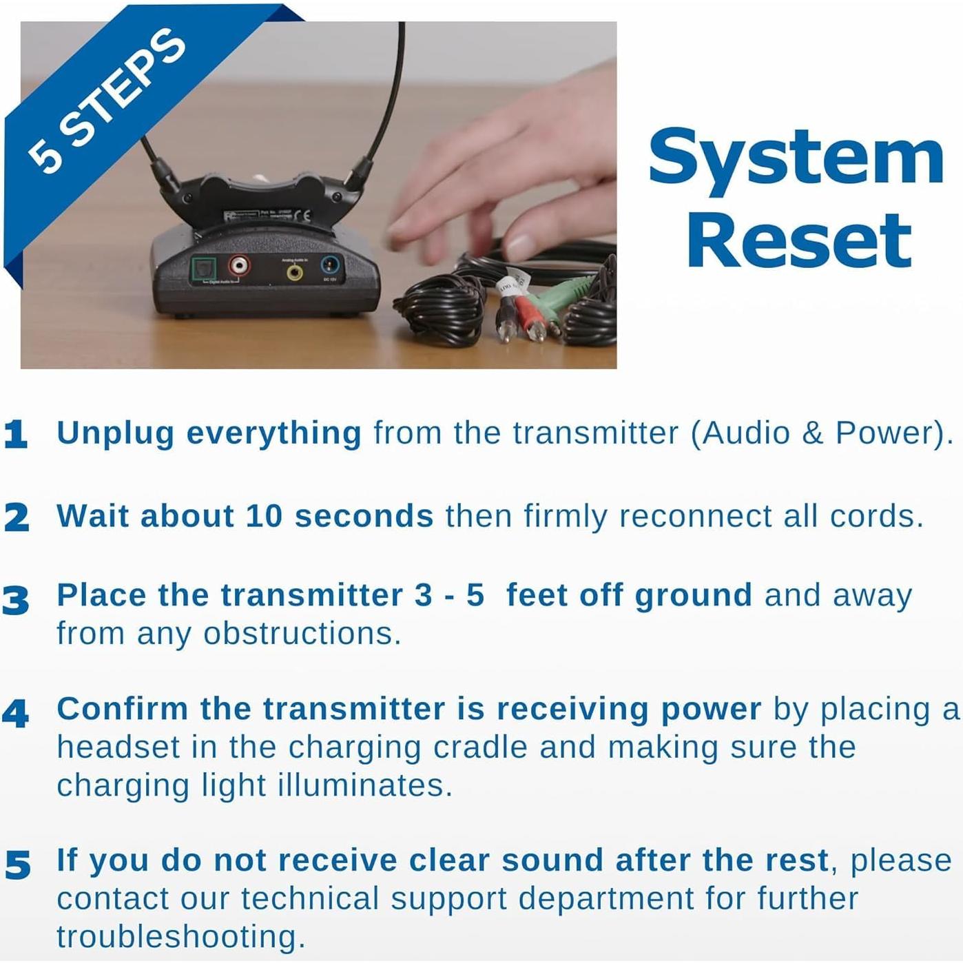 Auriculares Inalámbricos TV Ears 11741 - Control de Volumen Personalizado