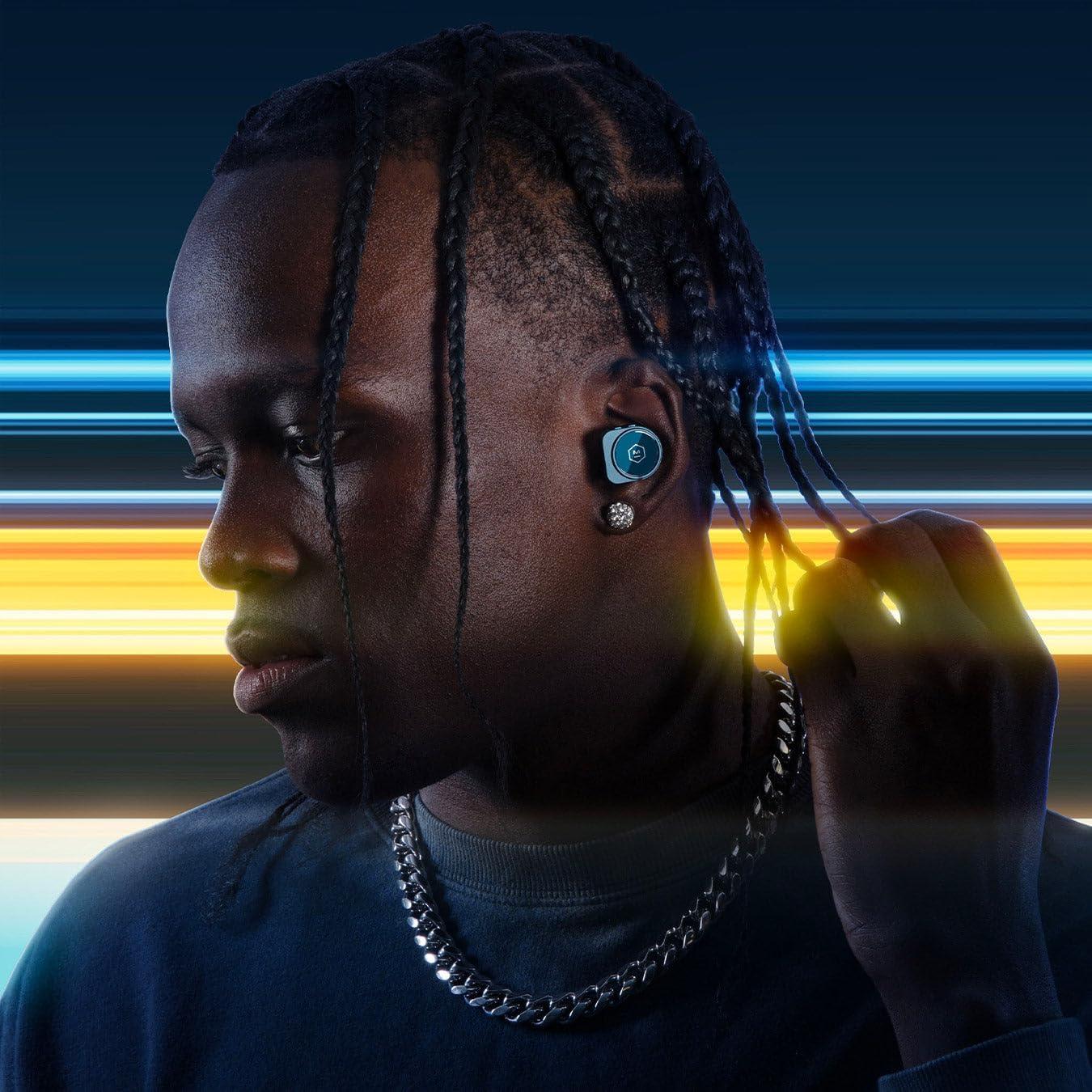 Auriculares Inalámbricos Master & Dynamic MW09 Azul con ANC