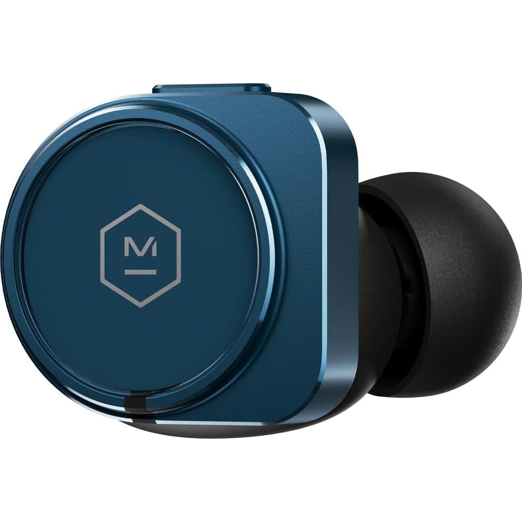 Auriculares Inalámbricos Master & Dynamic MW09 Azul con ANC