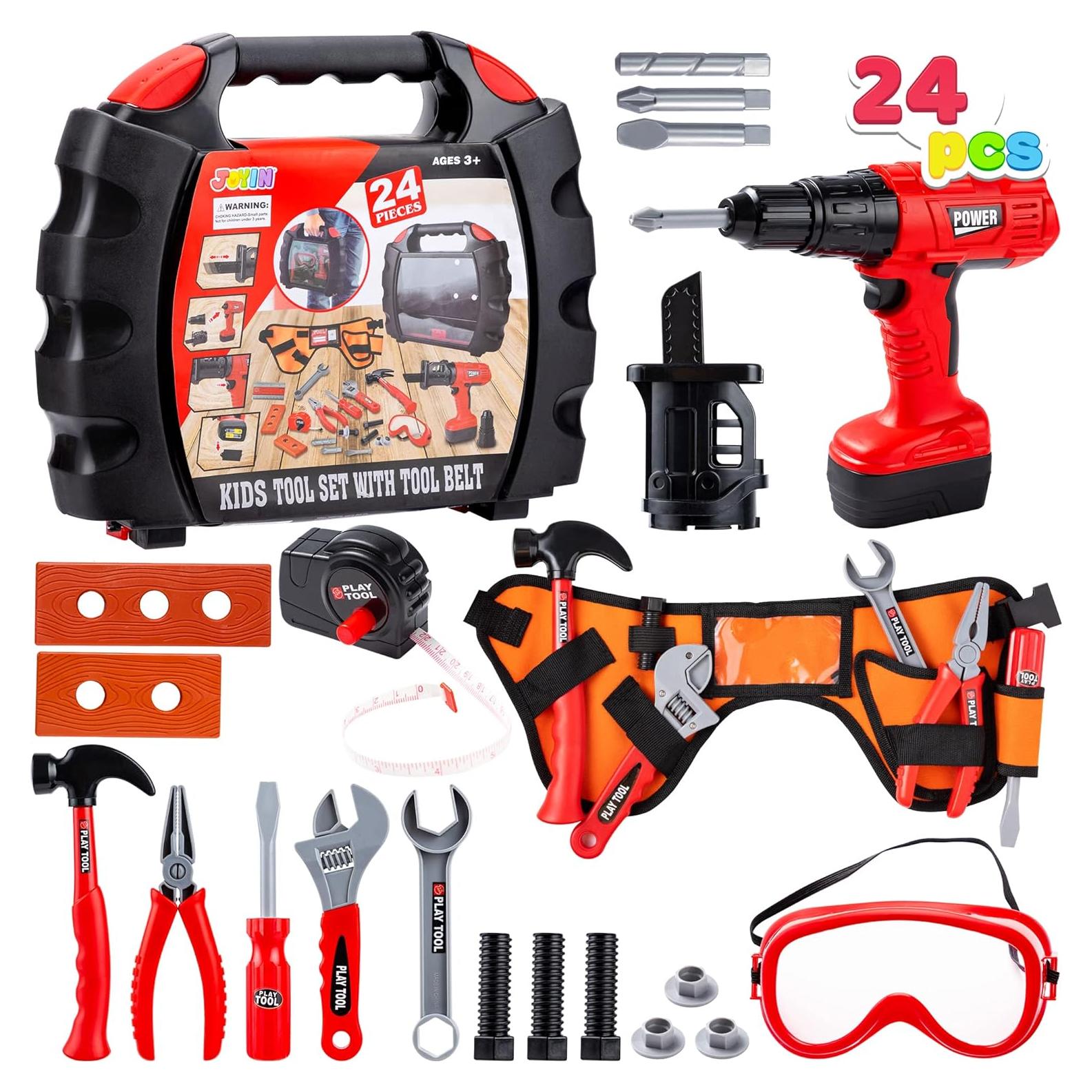Juego de Herramientas para Niños Joyin 24 Piezas con Taladro