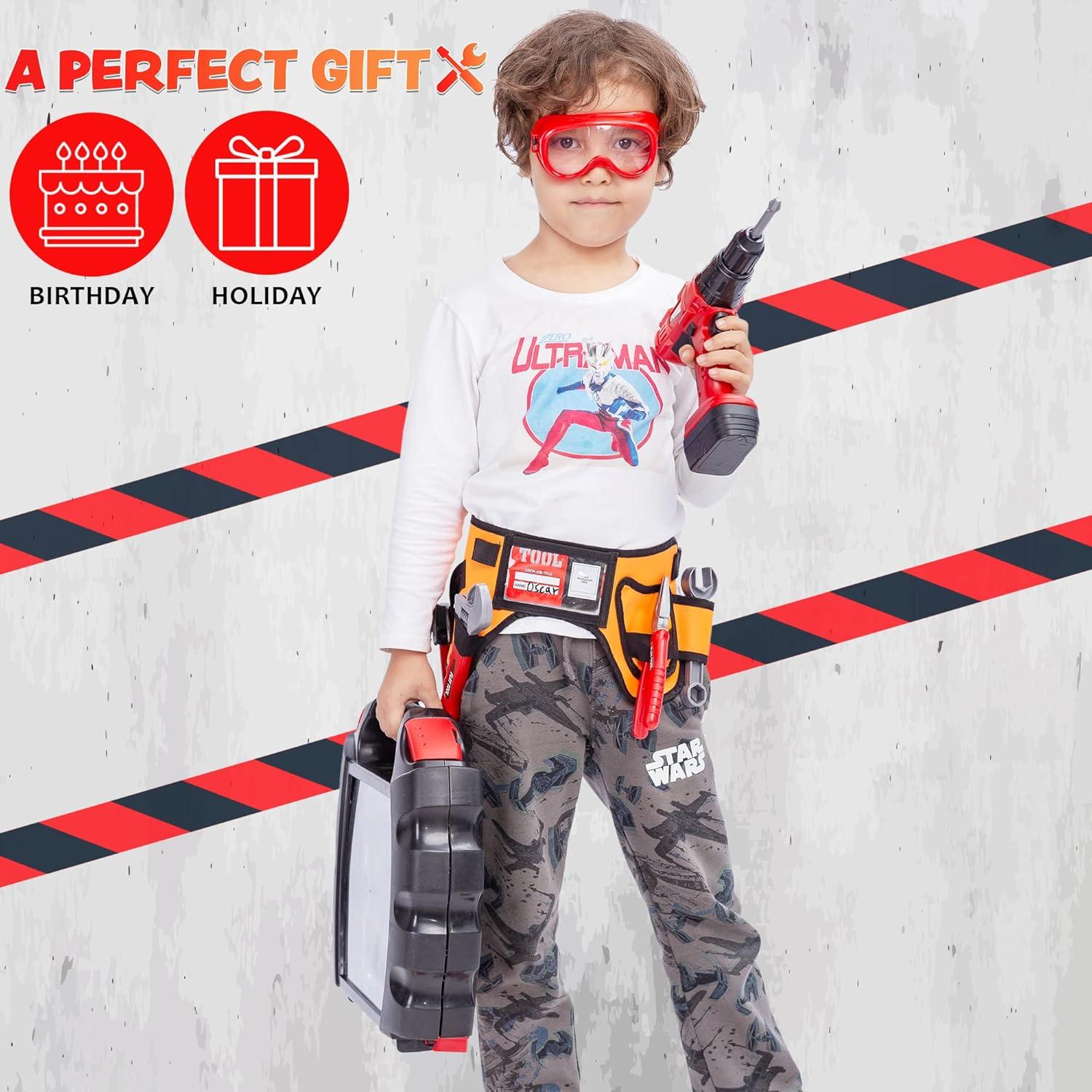 Juego de Herramientas para Niños Joyin 24 Piezas con Taladro