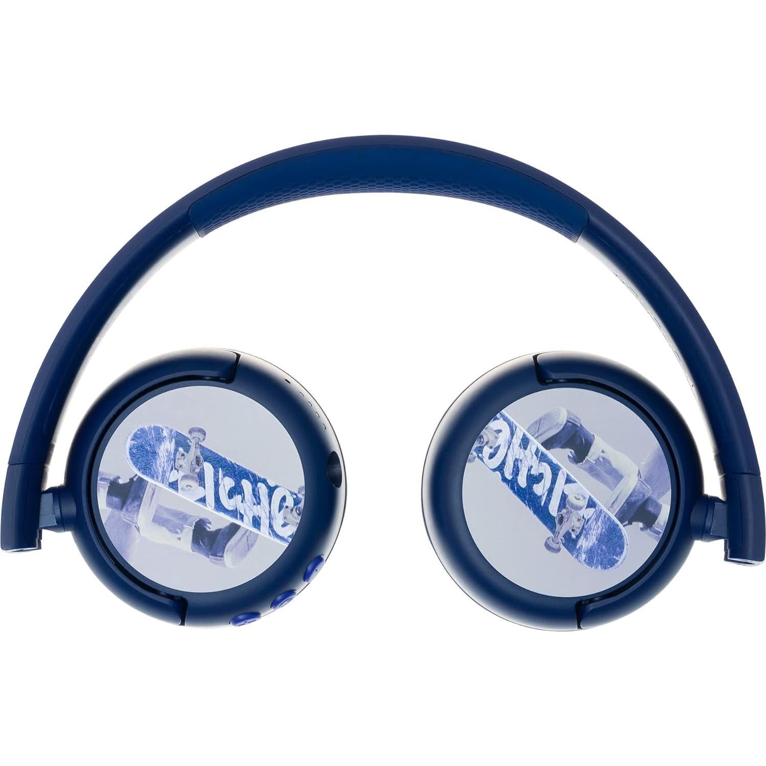 Auriculares Bluetooth Plegables Onanoff BuddyPhones PopFun Azul - SafeAudio 85/94dB