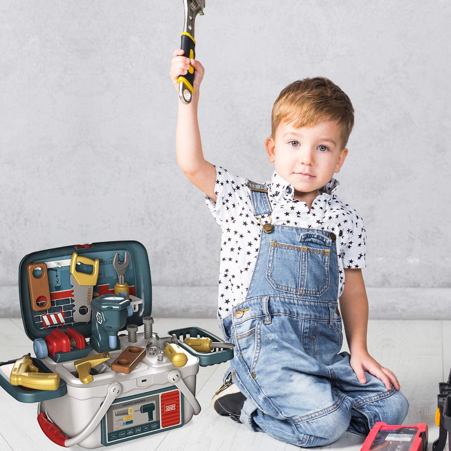 Juego de Herramientas Portátil Shape28 36 Piezas para Niños