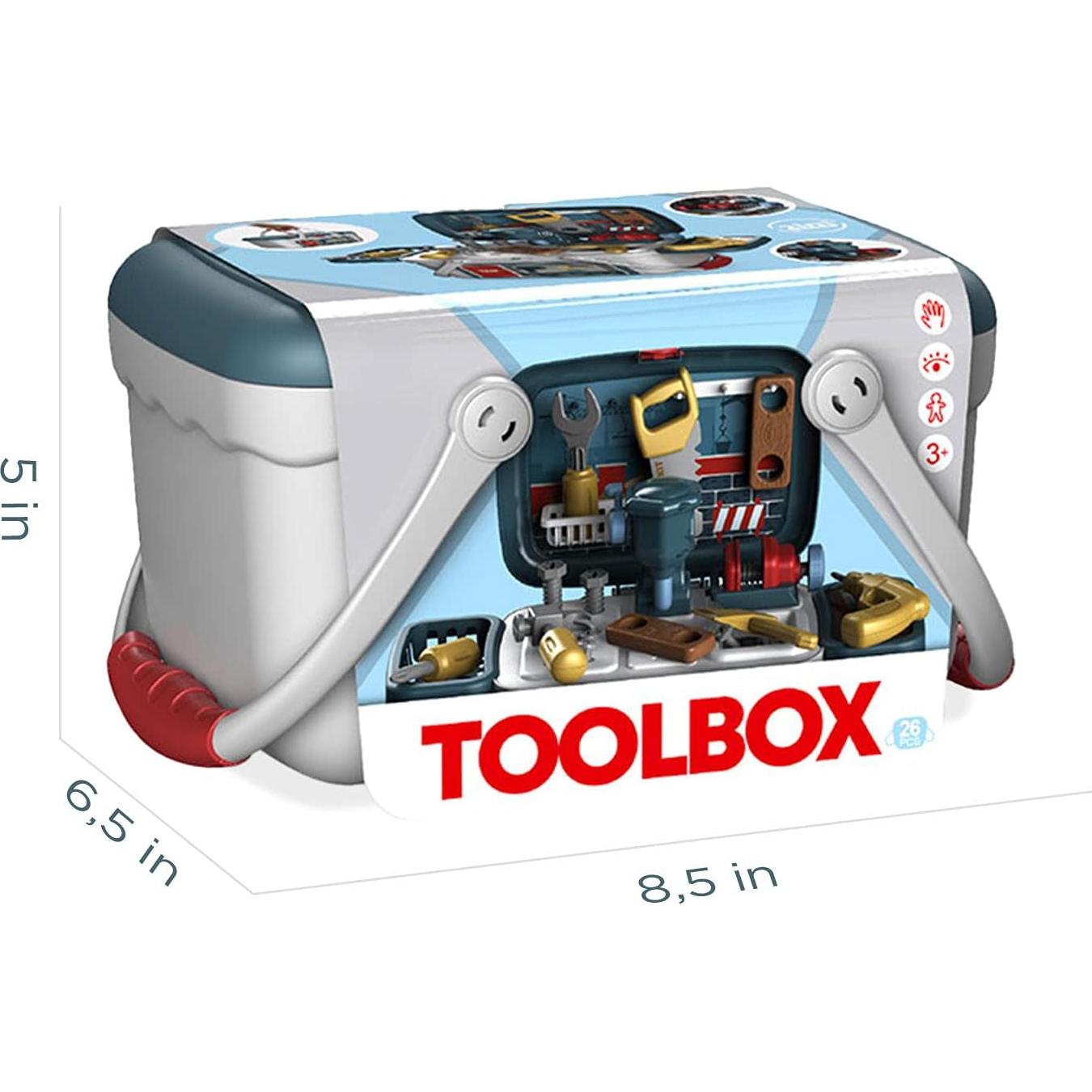 Juego de Herramientas Portátil Shape28 36 Piezas para Niños