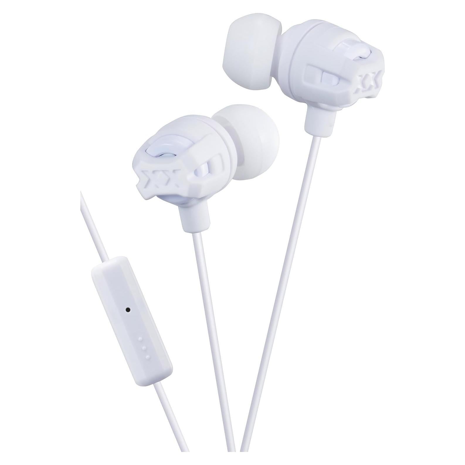 Auriculares Intrauditivos JVC HAFR201W Blancos con Control Remoto