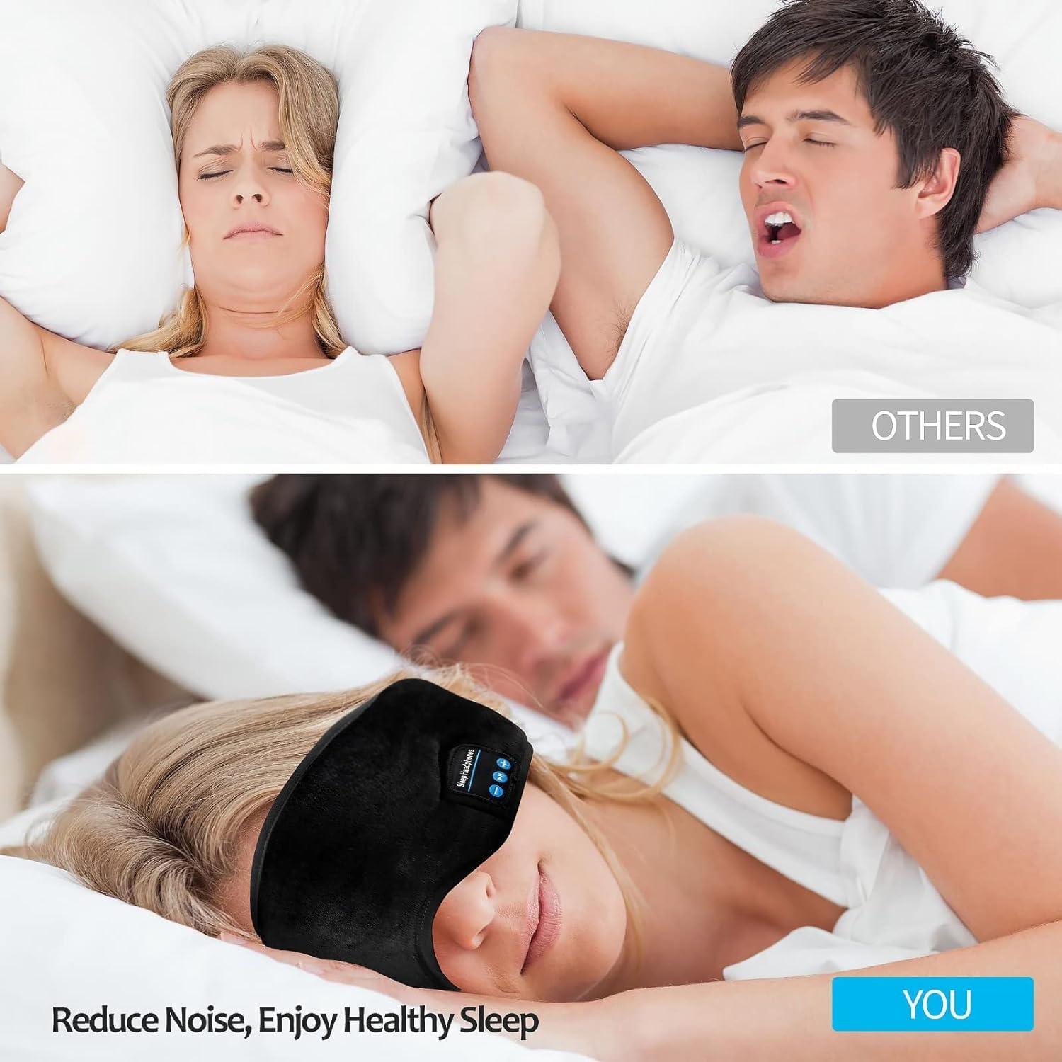 Máscara de Ojos Bluetooth Perytong con Auriculares Integrados