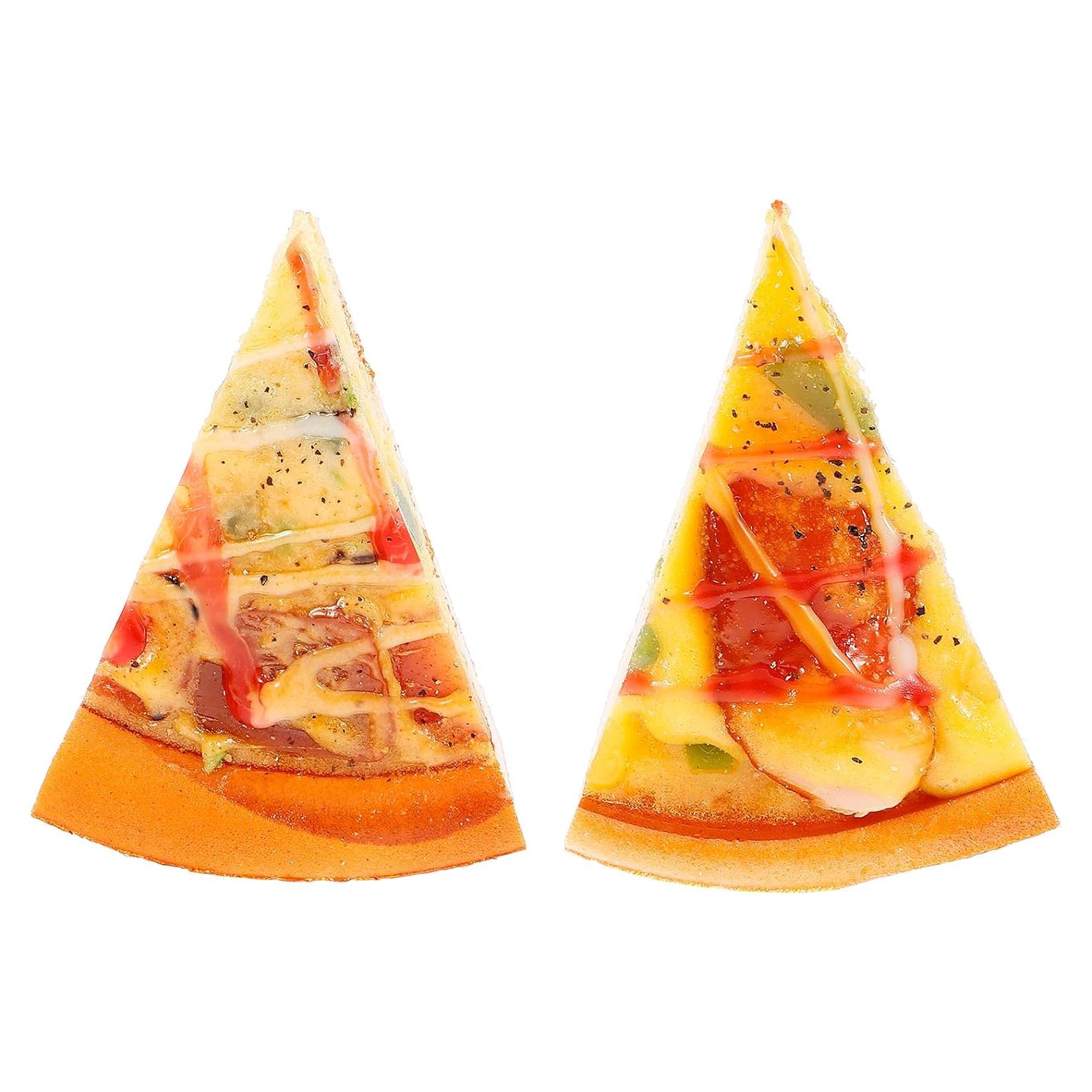 Juego de Comida de Imaginación Jojofuny Pizza Simulación 2.54cm