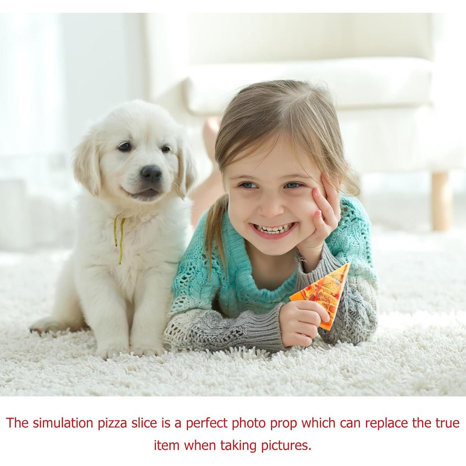 Juego de Comida de Imaginación Jojofuny Pizza Simulación 2.54cm