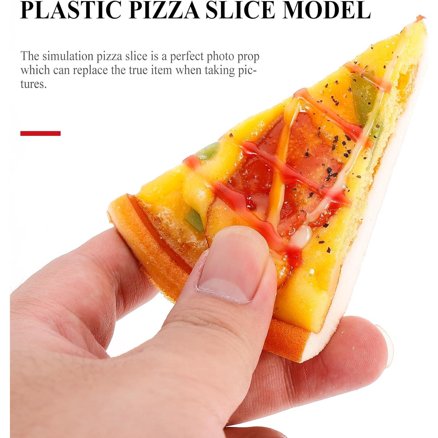 Juego de Comida de Imaginación Jojofuny Pizza Simulación 2.54cm