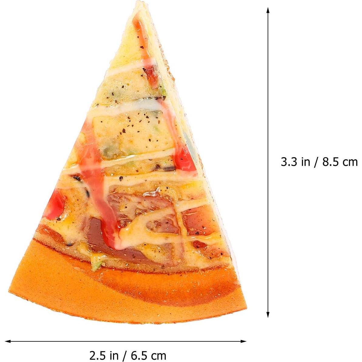 Juego de Comida de Imaginación Jojofuny Pizza Simulación 2.54cm