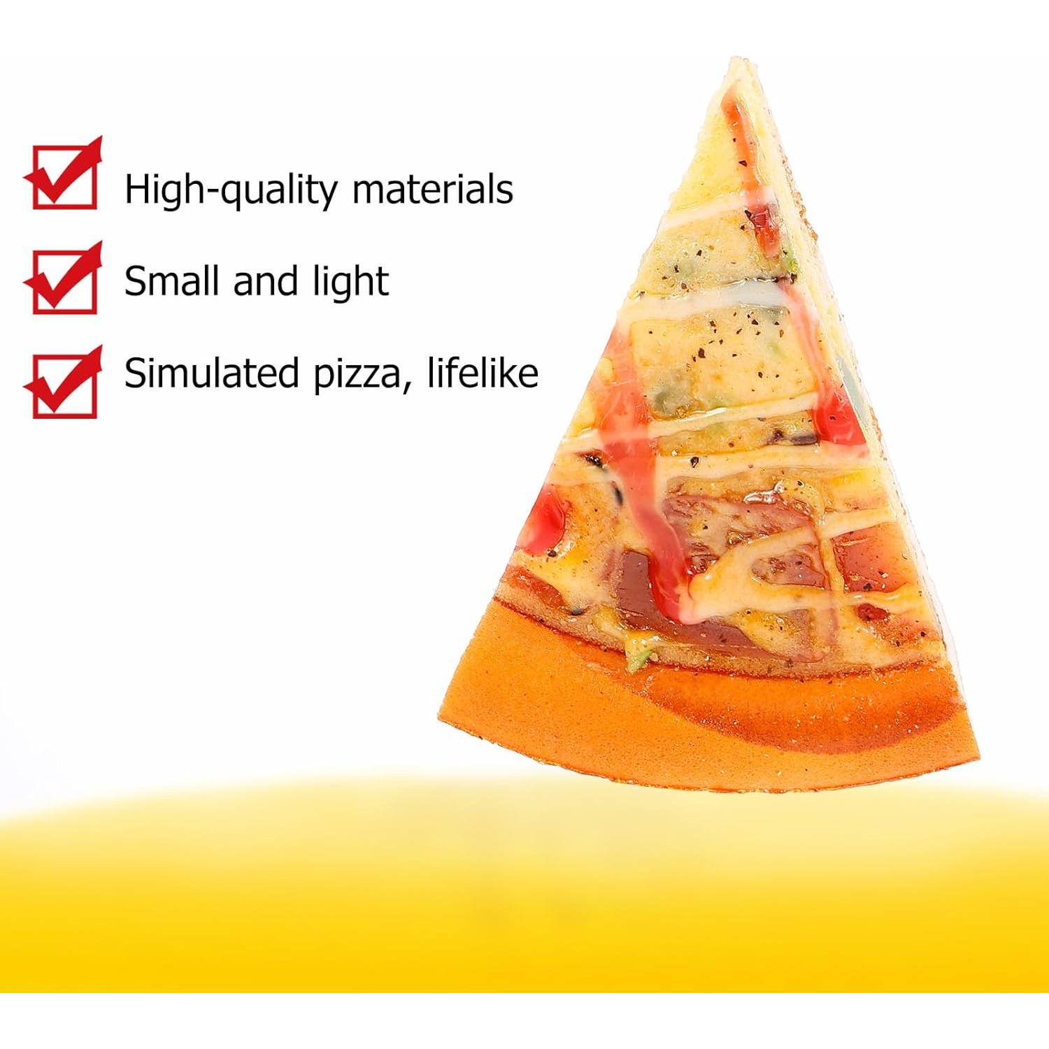 Juego de Comida de Imaginación Jojofuny Pizza Simulación 2.54cm