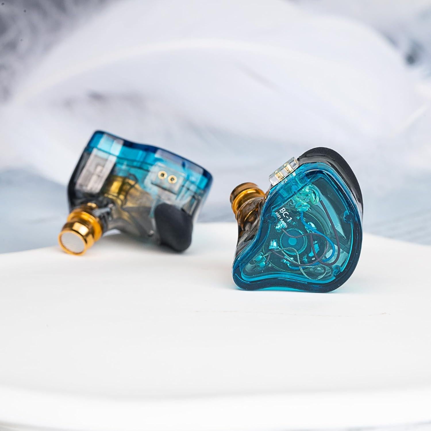 Auriculares CCZ Melody con Cable HiFi 1DD 1BA Azul