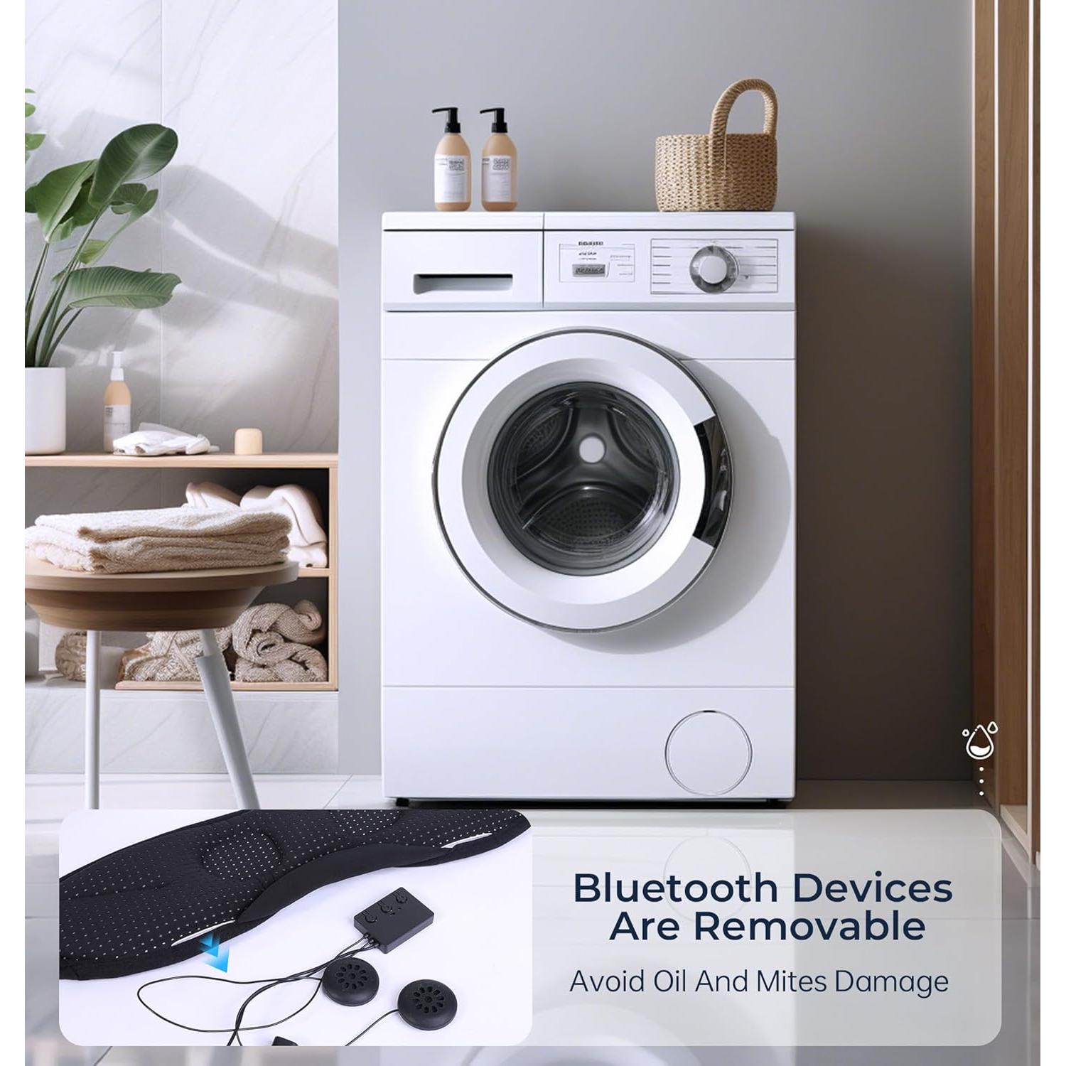 Máscara de Sueño Bluetooth LC-dolida con Ruido Blanco Rosa