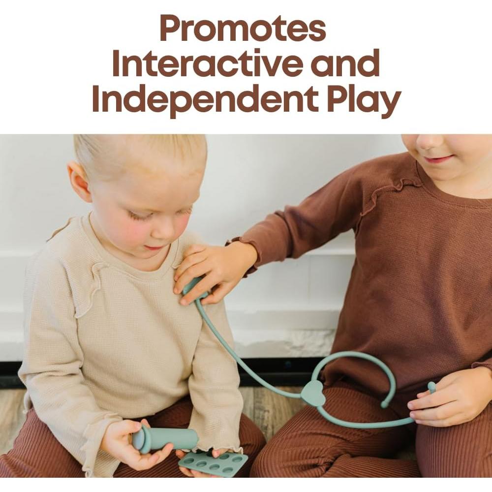 Kit de Doctor de Juguete RayPlay 9 Piezas Silicona 100%