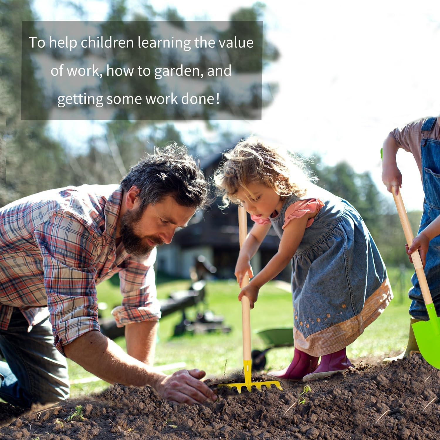 Juego de Herramientas de Jardín para Niños CHEERBANK 5PCS