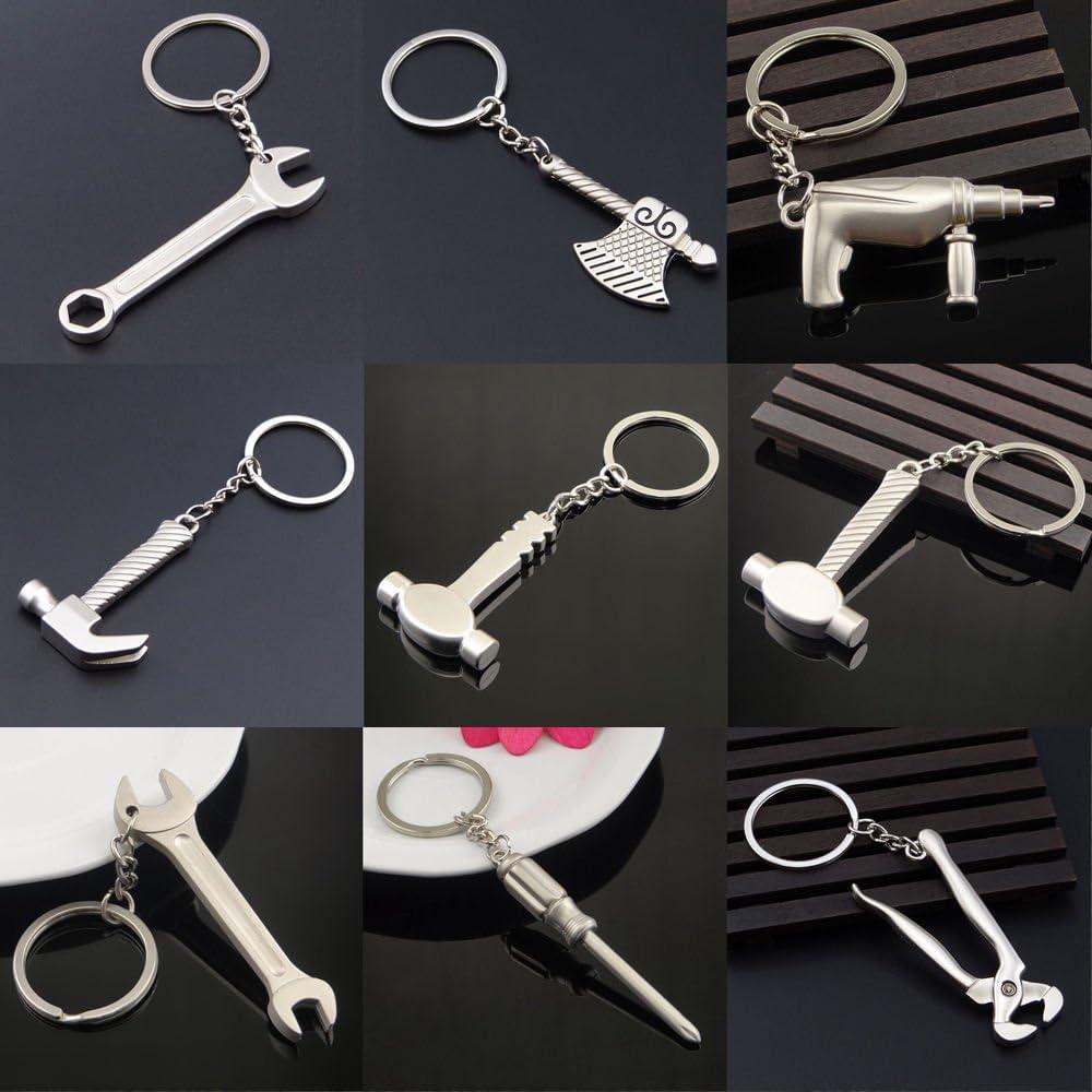 Juego de 16 Llaveros Mini Herramientas Goldengulf Metal