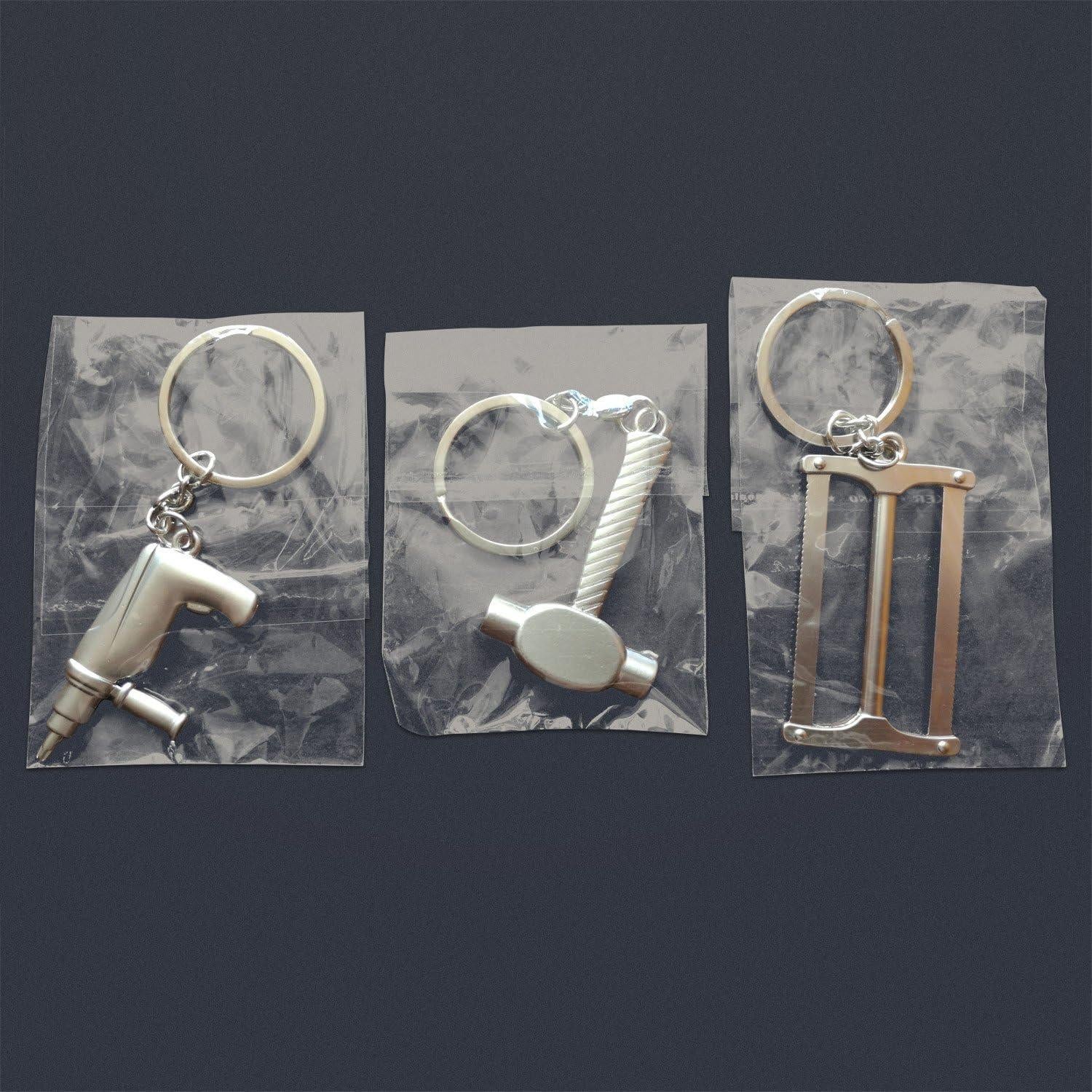 Juego de 16 Llaveros Mini Herramientas Goldengulf Metal