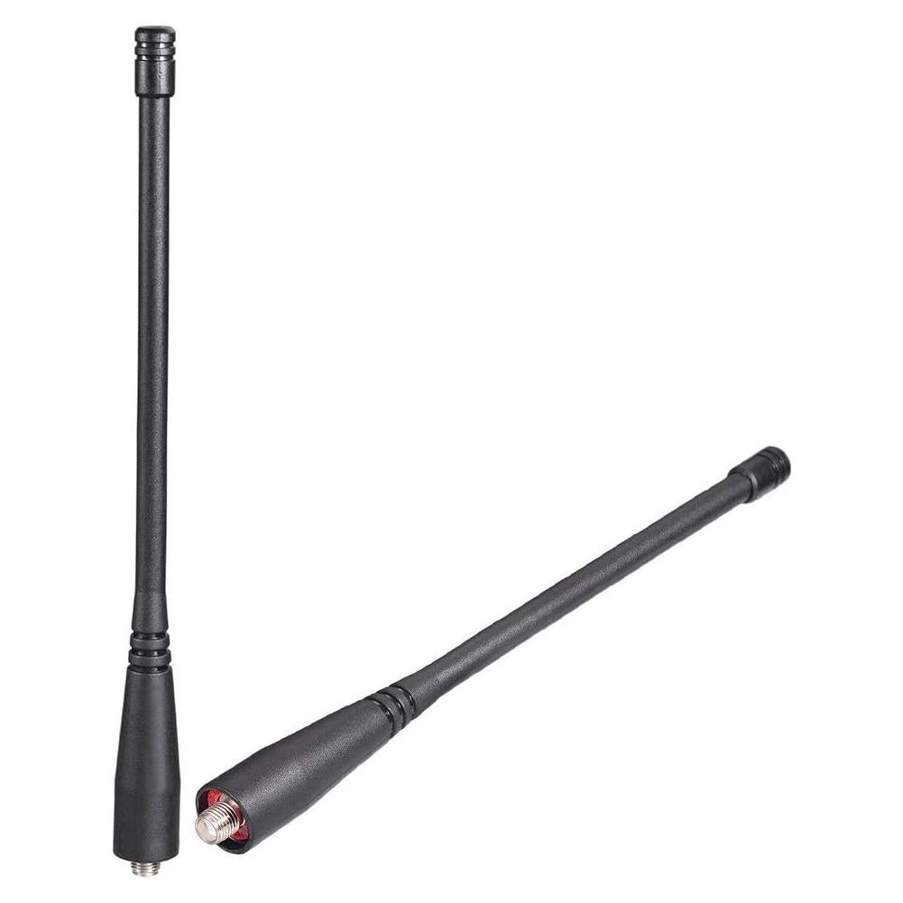 Antena Bingfu VHF UHF 136-470MHz 3dBi SMA Femenina Paquete de 2