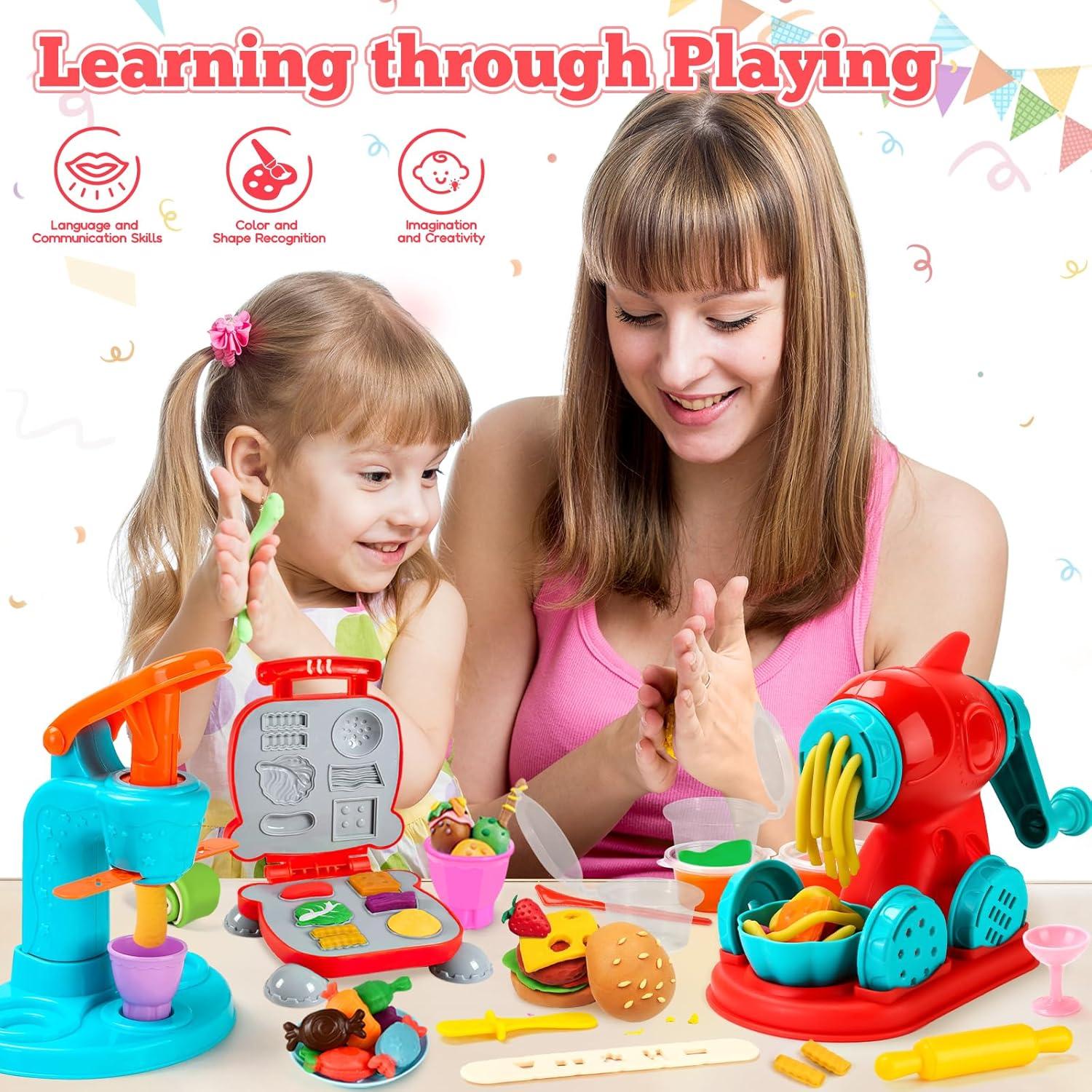 Juego de Masa 3 en 1 SOCBTNSO para Niños 1,04 kg