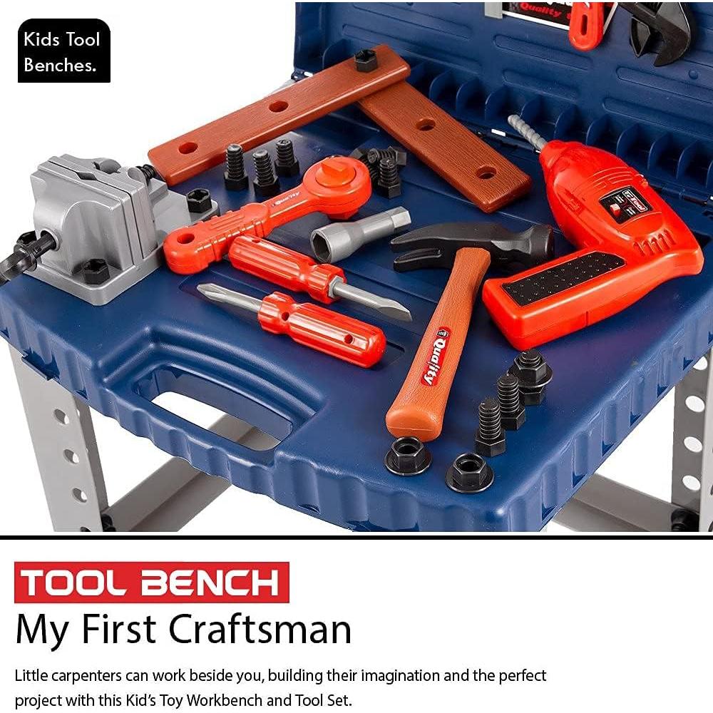 Banco de Trabajo de Juguete Liberty Imports 68 Piezas