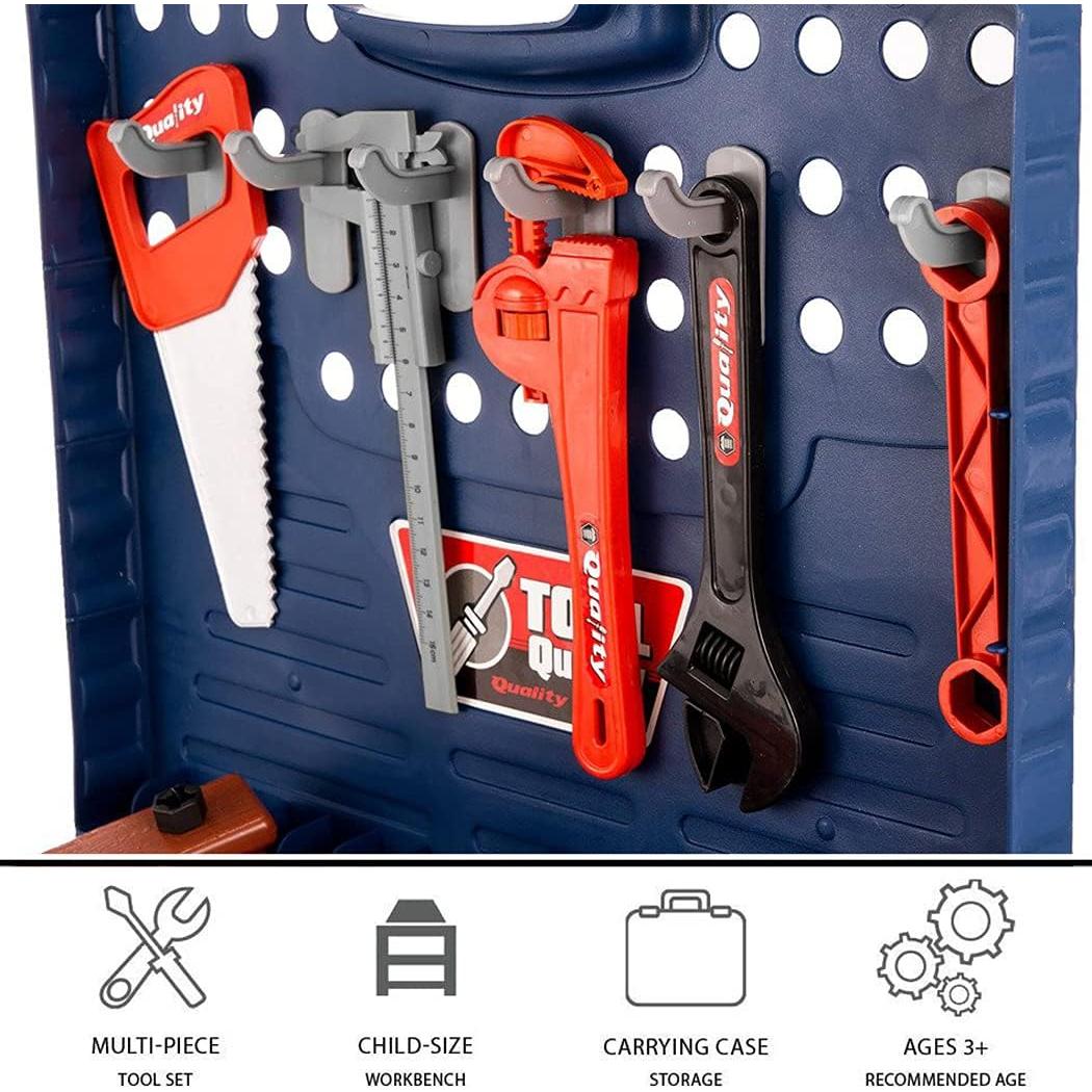 Banco de Trabajo de Juguete Liberty Imports 68 Piezas