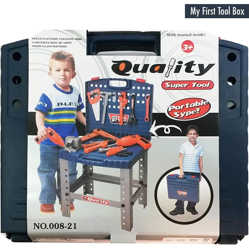 Banco de Trabajo de Juguete Liberty Imports 68 Piezas