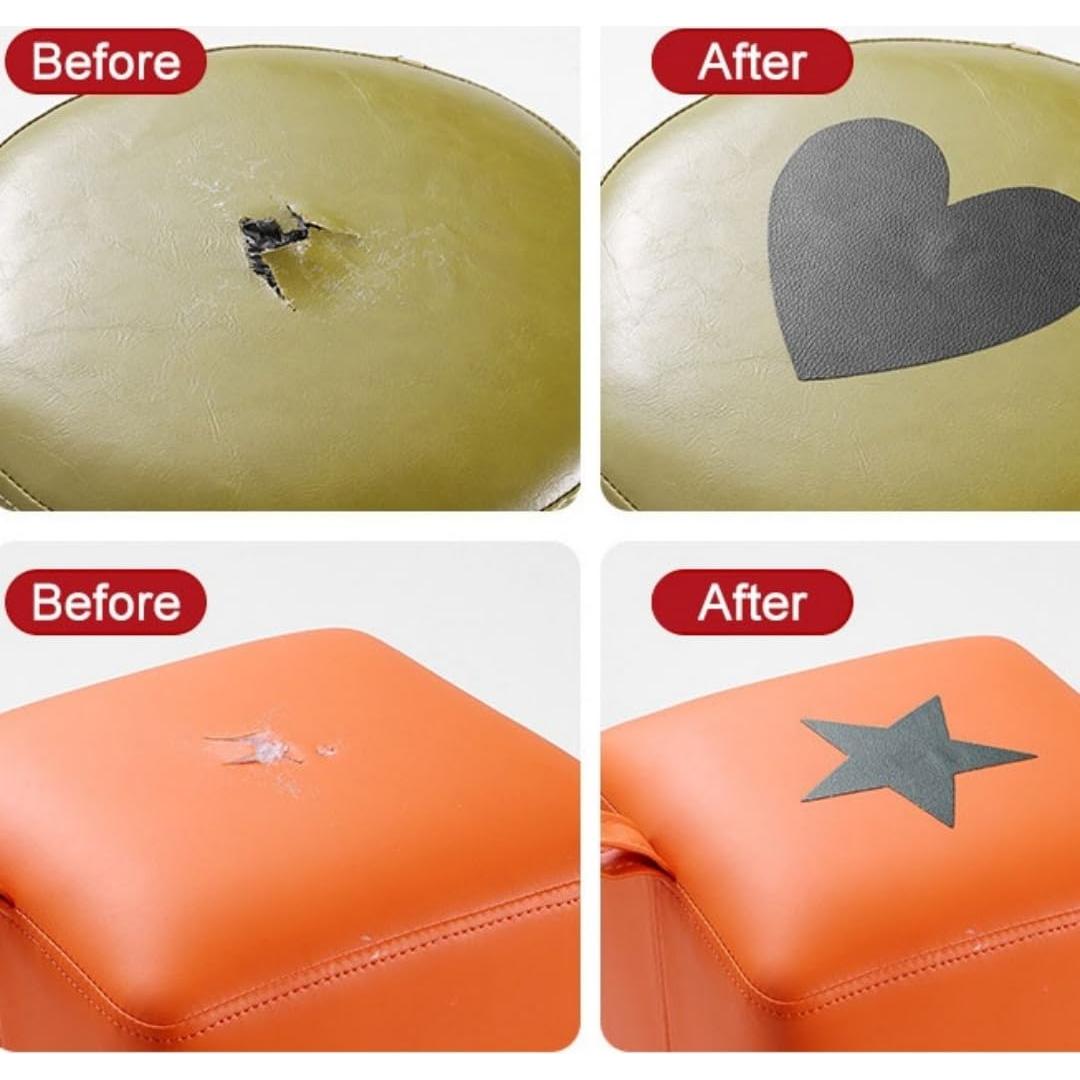 Cinta de Reparación de Cuero SiiRo 7.6x152cm Beige Autoadhesiva