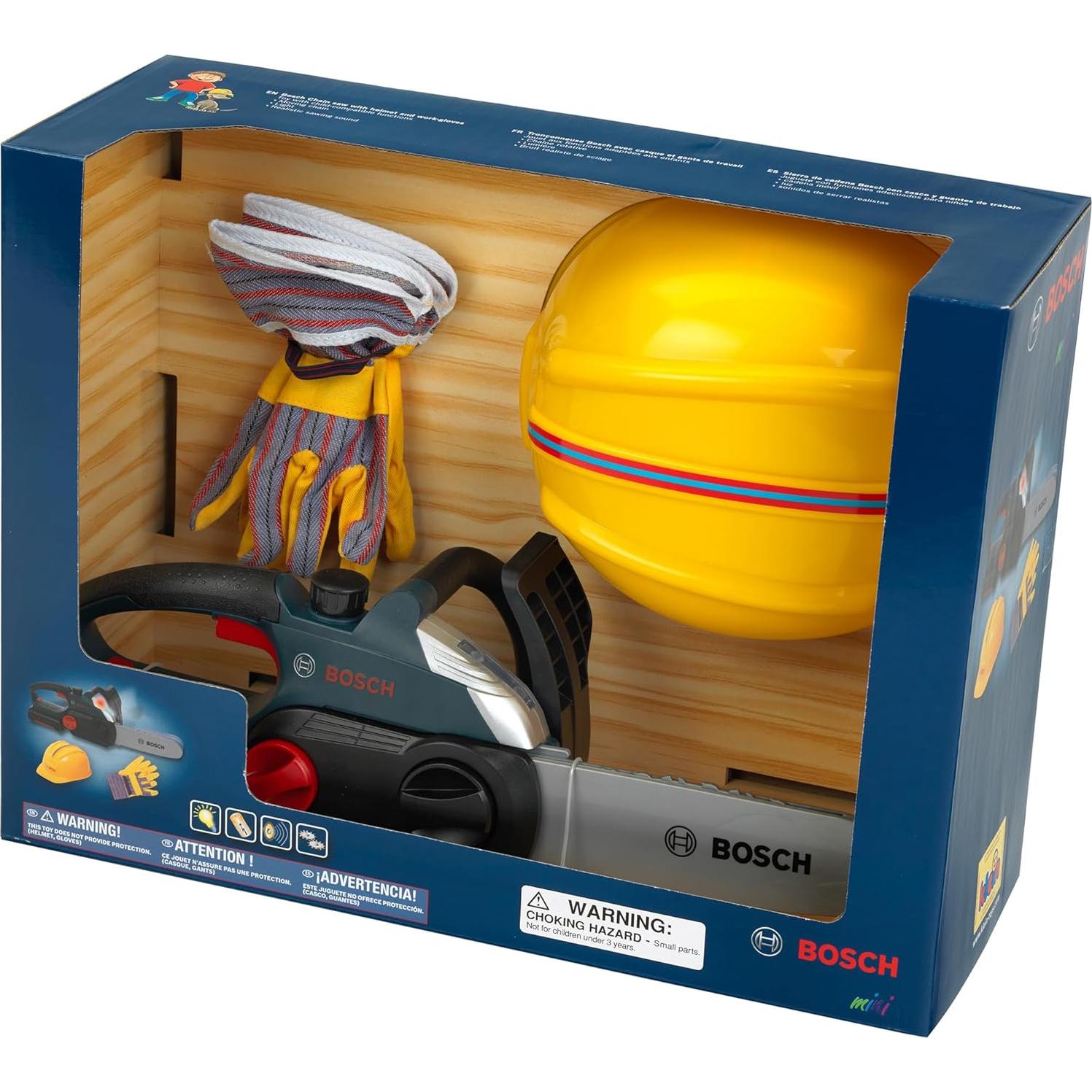 Juego de Trabajador Theo Klein Bosch Motosierra Realista