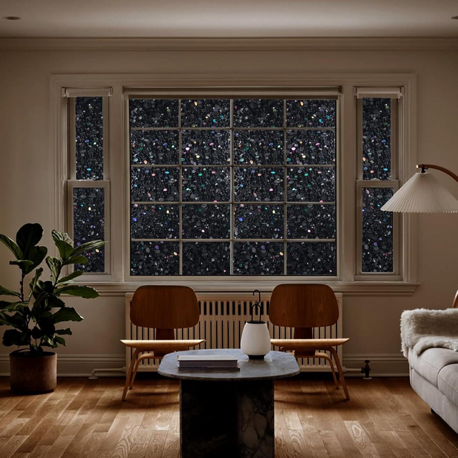 Película de Ventana Total Blackout LEMON CLOUD 44.5x199.4cm