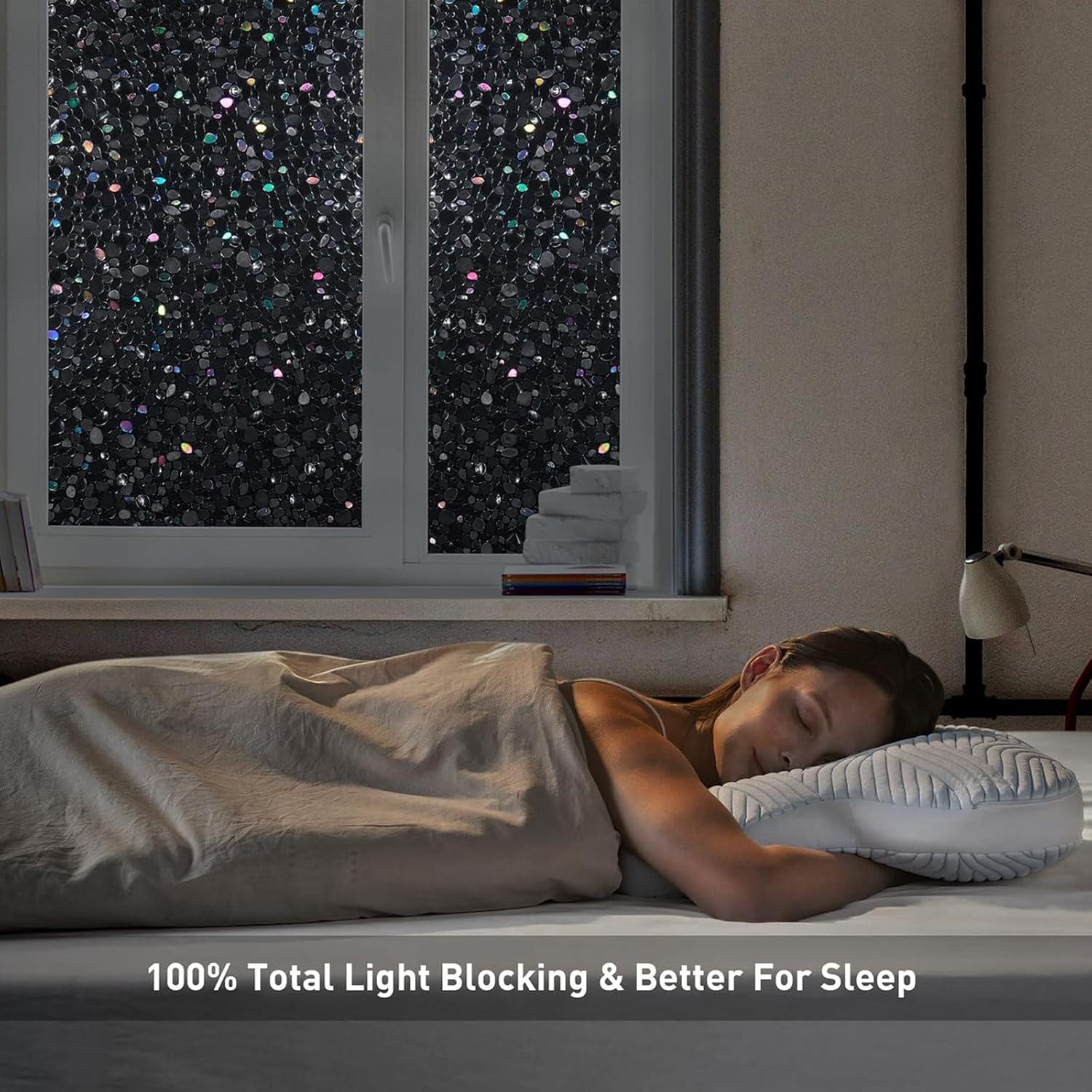 Película de Ventana Total Blackout LEMON CLOUD 44.5x199.4cm