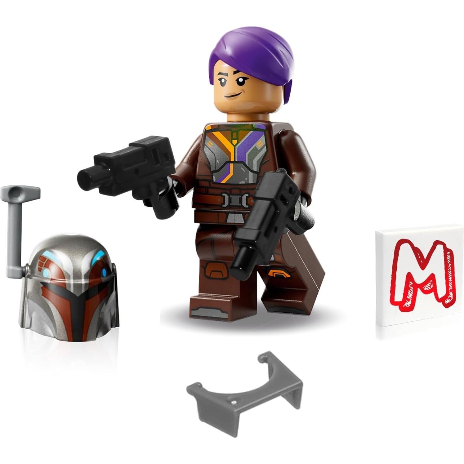 LEGO Star Wars Minifigura Ahsoka Sabine Wren 4,32 cm