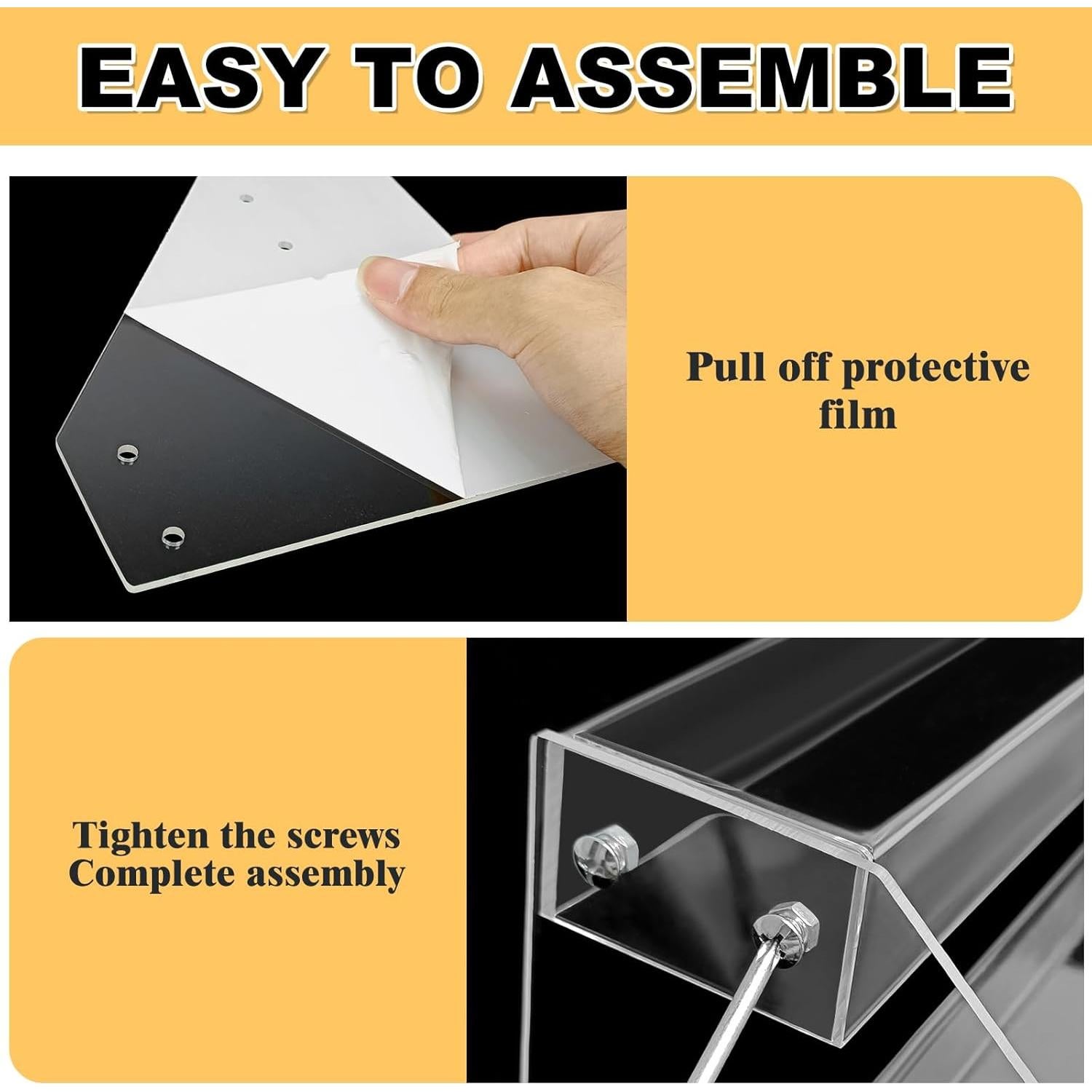 Soporte Acrílico 3 Niveles POUYRBA para Exhibición y Organización