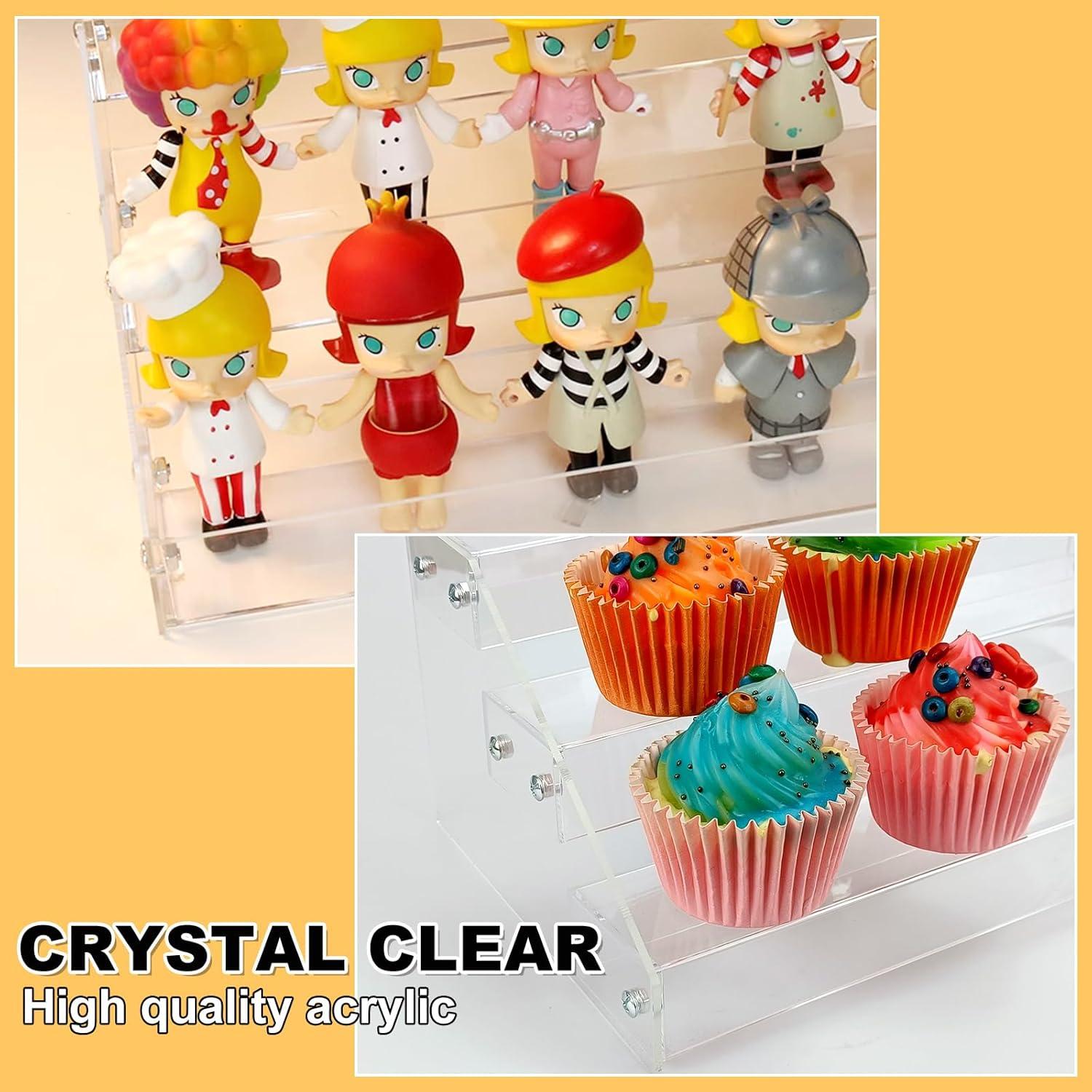 Soporte Acrílico 3 Niveles POUYRBA para Exhibición y Organización