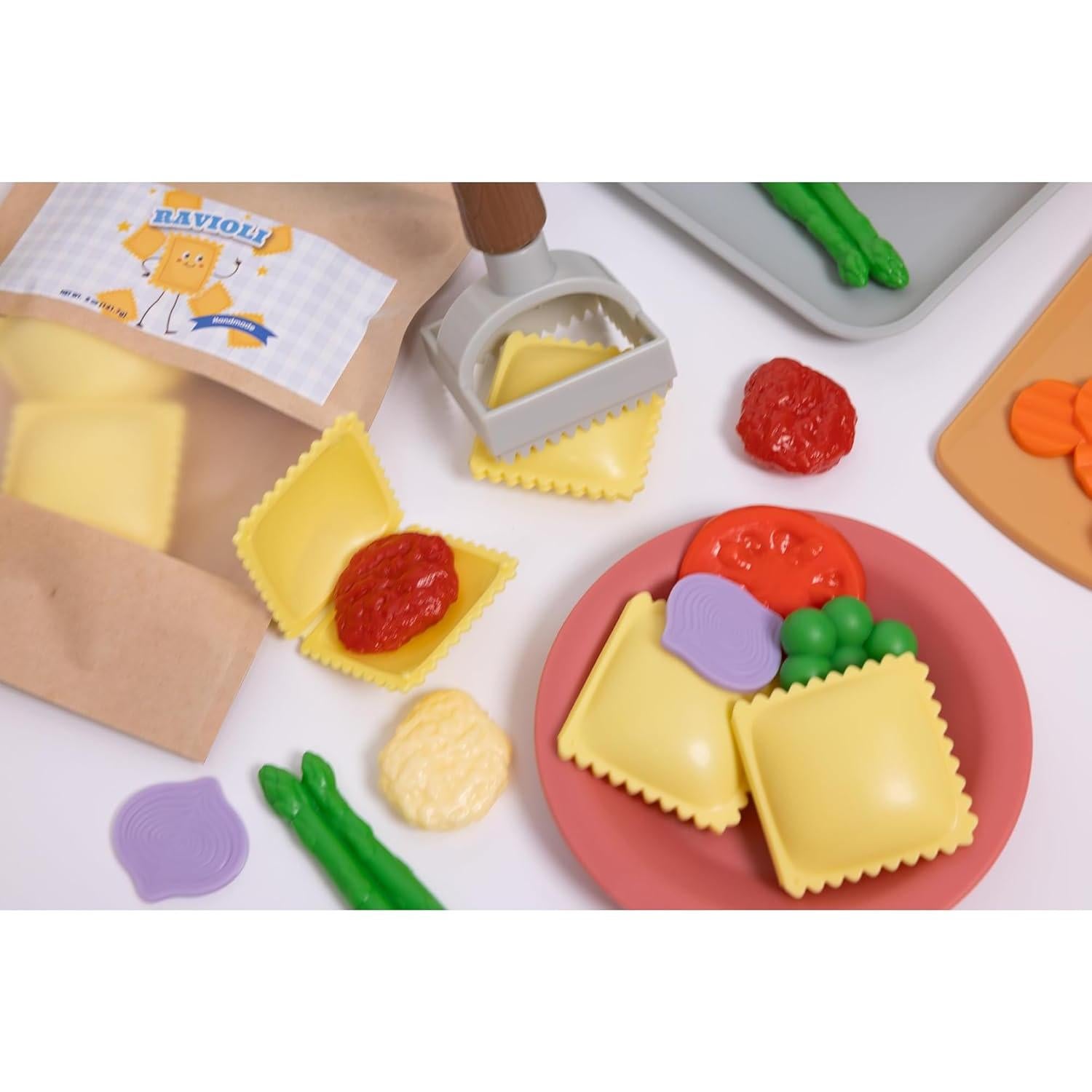 Set de Cocina de Ravioli NurtureNature 50 Piezas Niños 3+