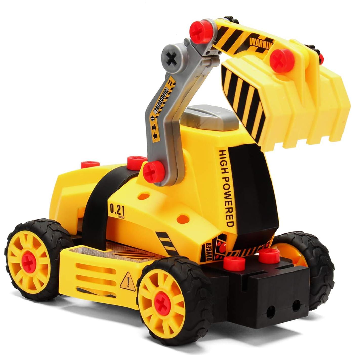 MOBIUS Toys 7 en 1 Camión Desarmable con Luces y Sonidos