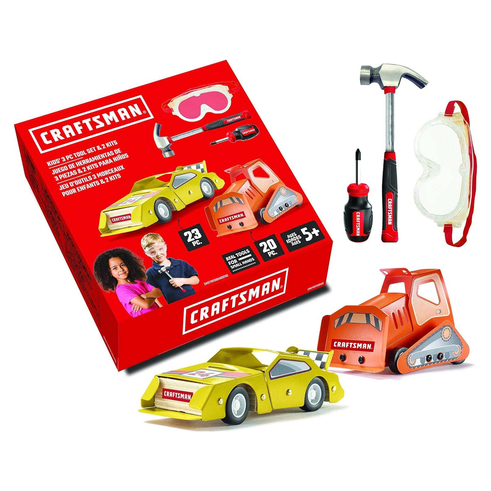 Kit de Herramientas para Niños Craftsman 4 en 1 - 0.54 kg