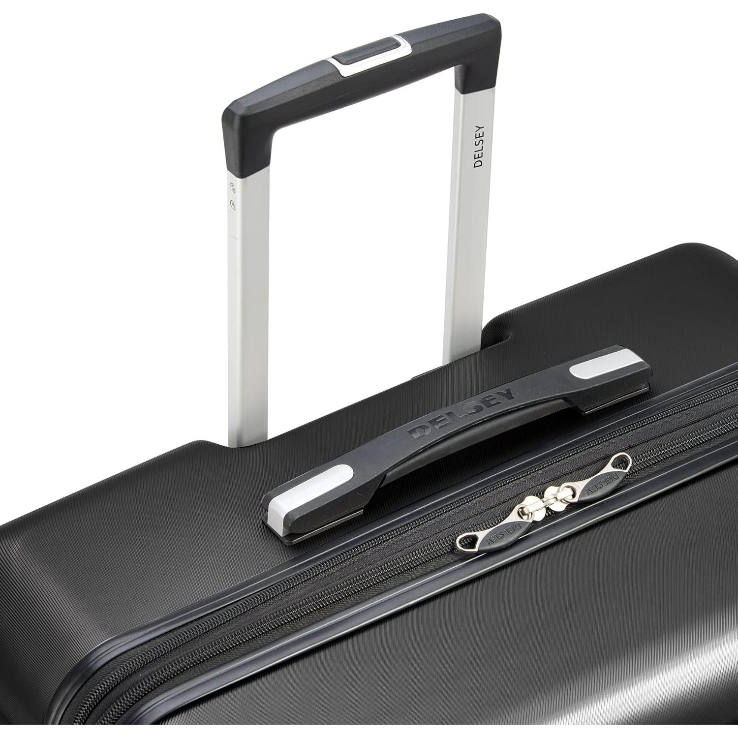 Juego de 3 Maletas Delsey Paris Margot Expandibles Negras