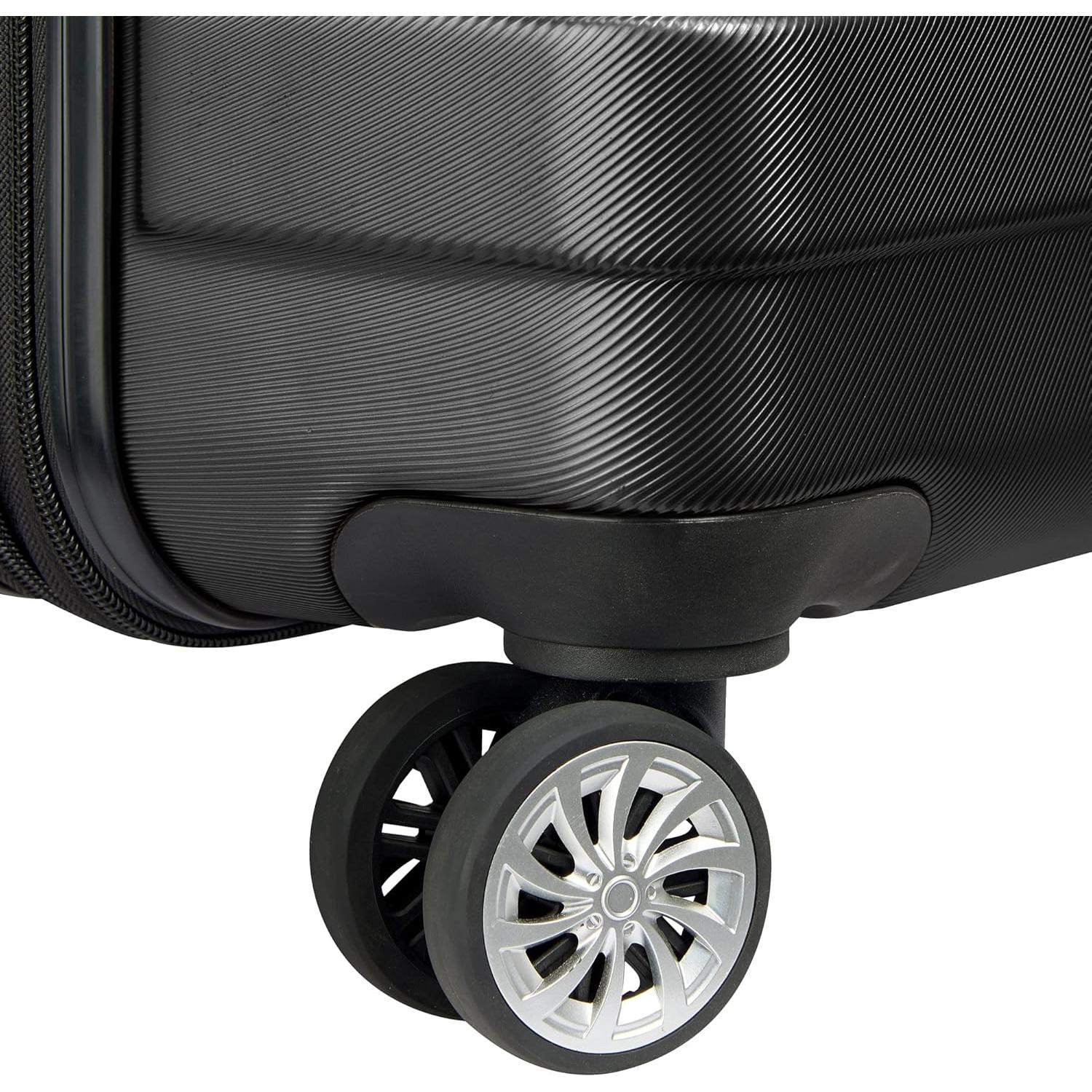 Juego de 3 Maletas Delsey Paris Margot Expandibles Negras