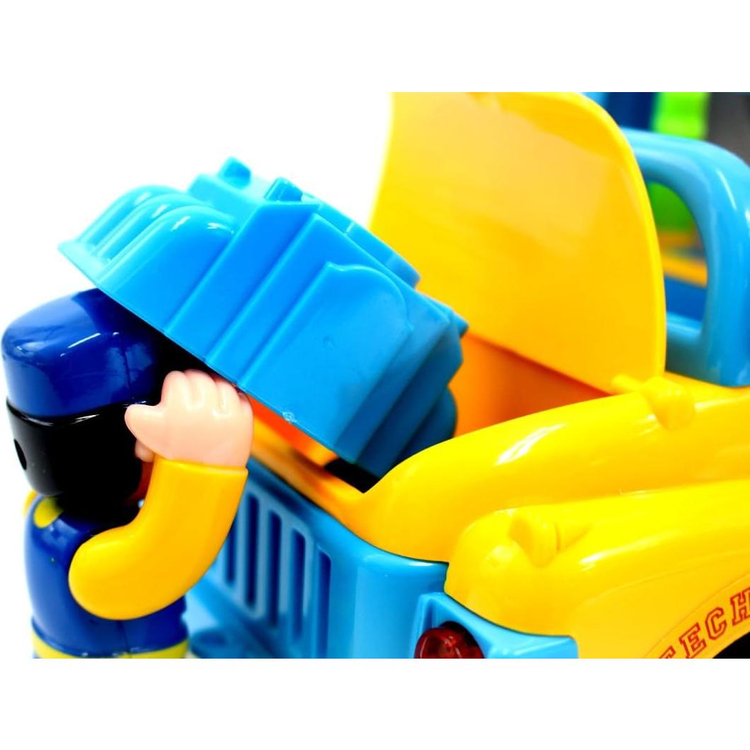 Juguete de Construcción Desarmable PowerTRC Camión con Taladro